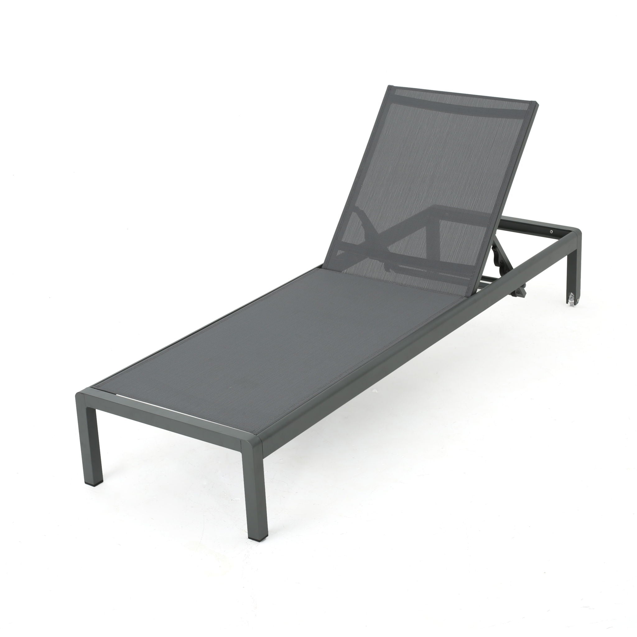 Outdoor Patio Chaise Lounge With 5 Reclining Positions - Best Buy Furniture