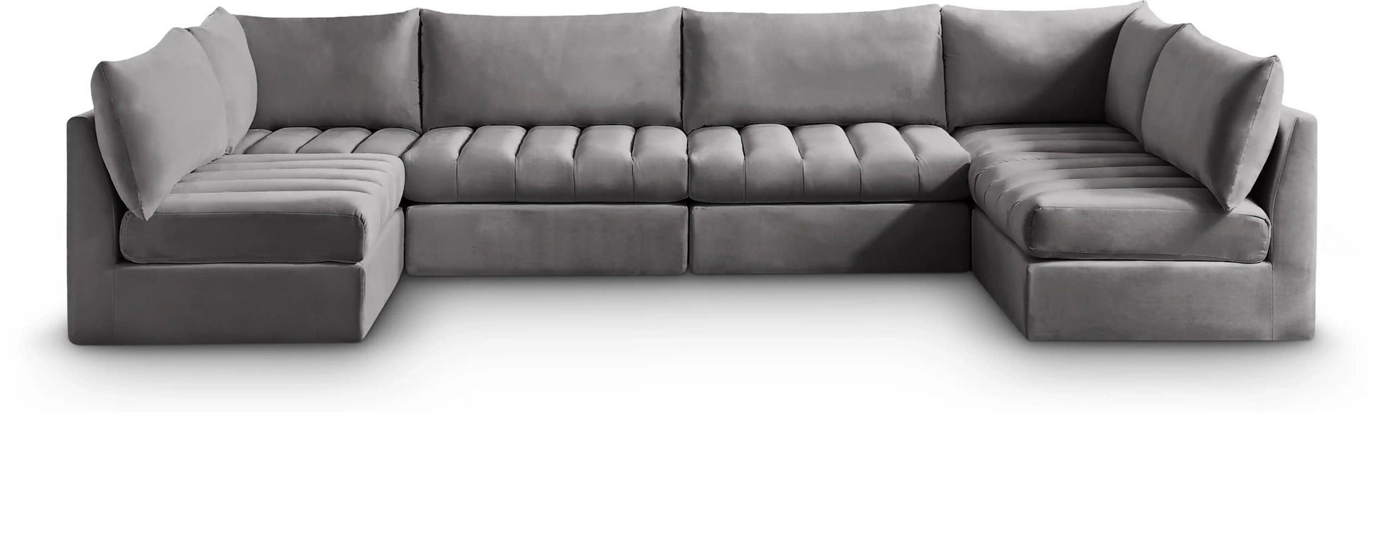 Jacob - Modular U-Shaped Sectional 6 Piece - Best Buy Furniture