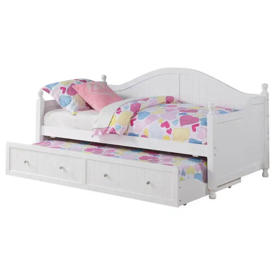 Julie Ann - Arched Back Day Bed With Trundle - Best Buy Furniture