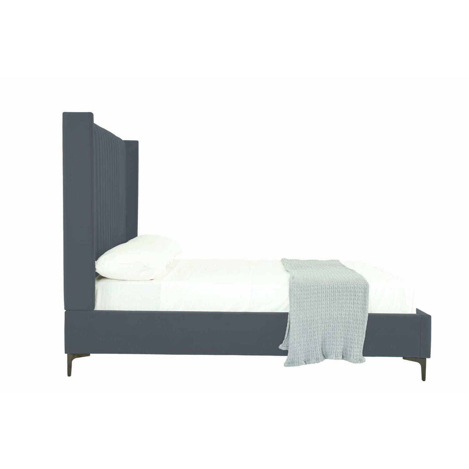 Promenade - Bed With Upholstered Headboard And Slats