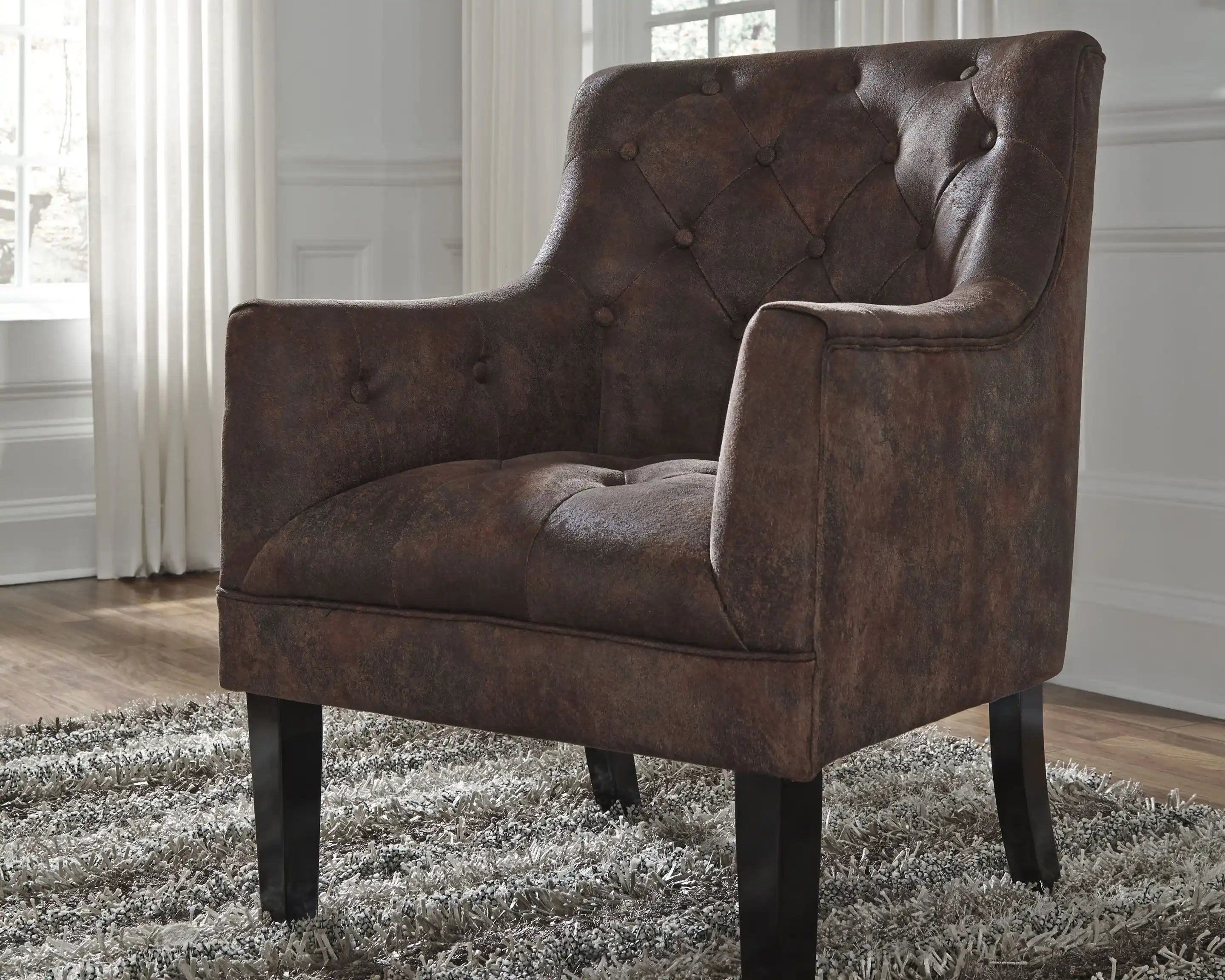 Drakelle - Accent Chair - Mahogany - Best Buy Furniture