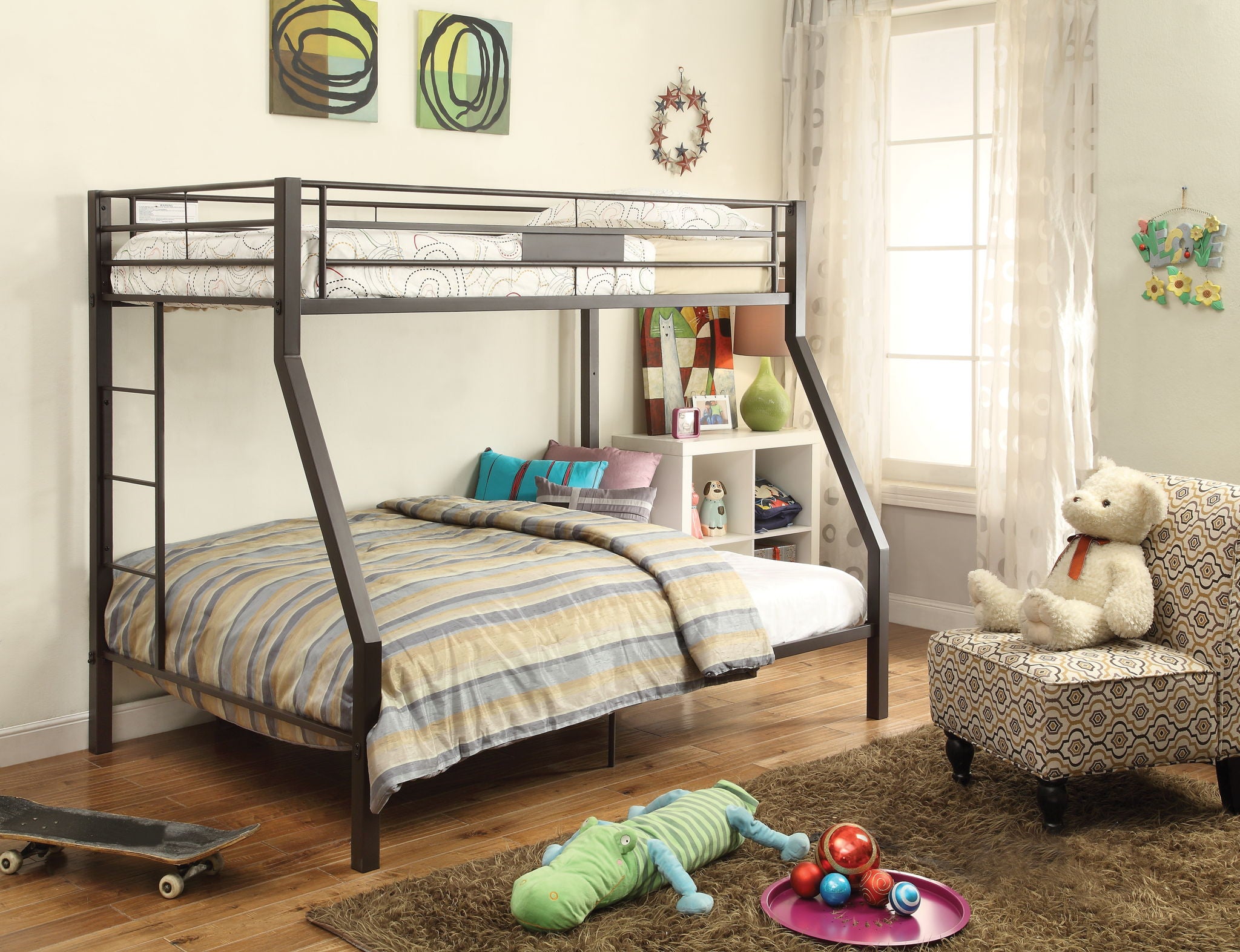 Limbra - Spacious Design Double Bunk Bed - Best Buy Furniture