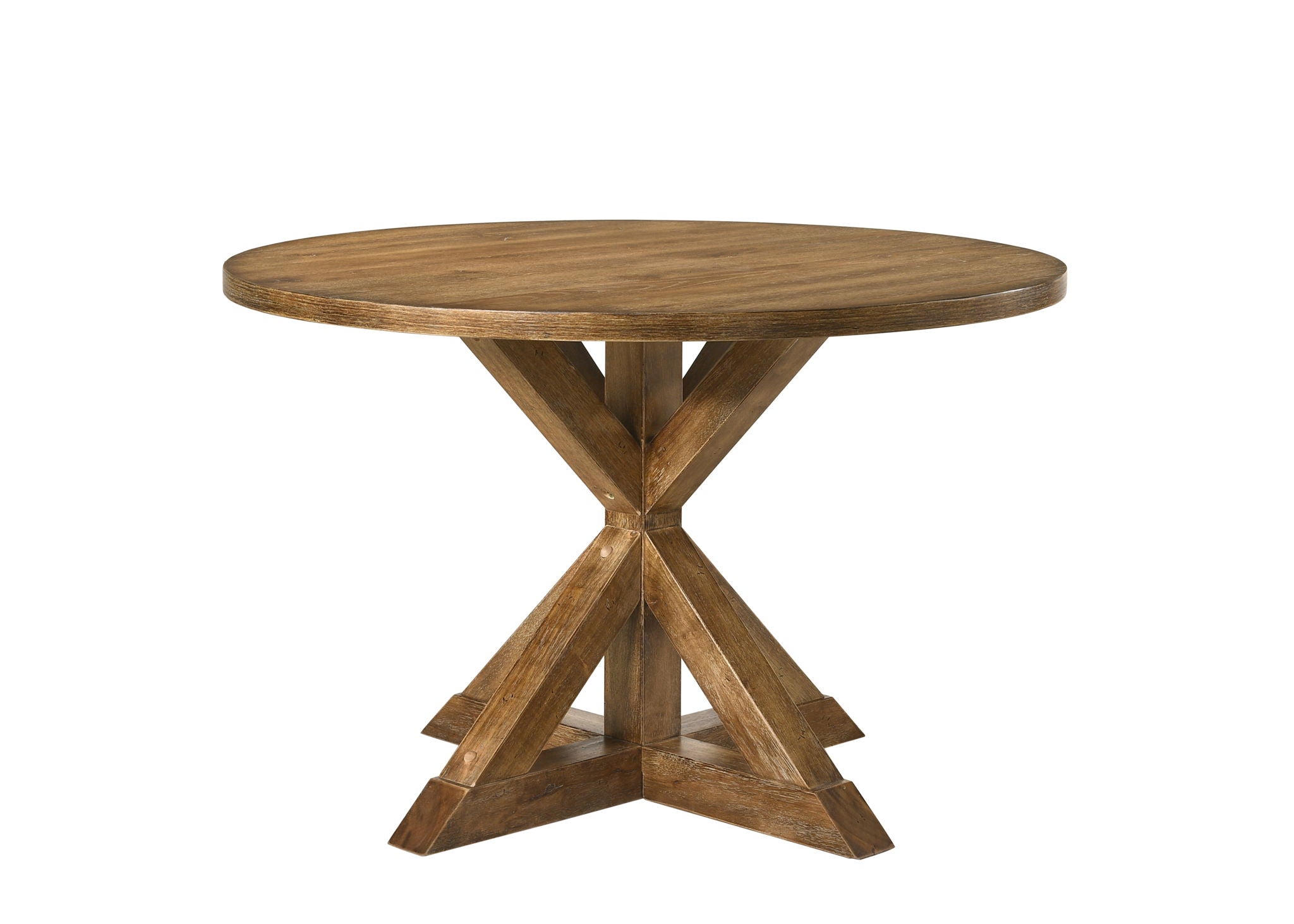 Wallace II - Weathered Dining Table - Oak - Best Buy Furniture