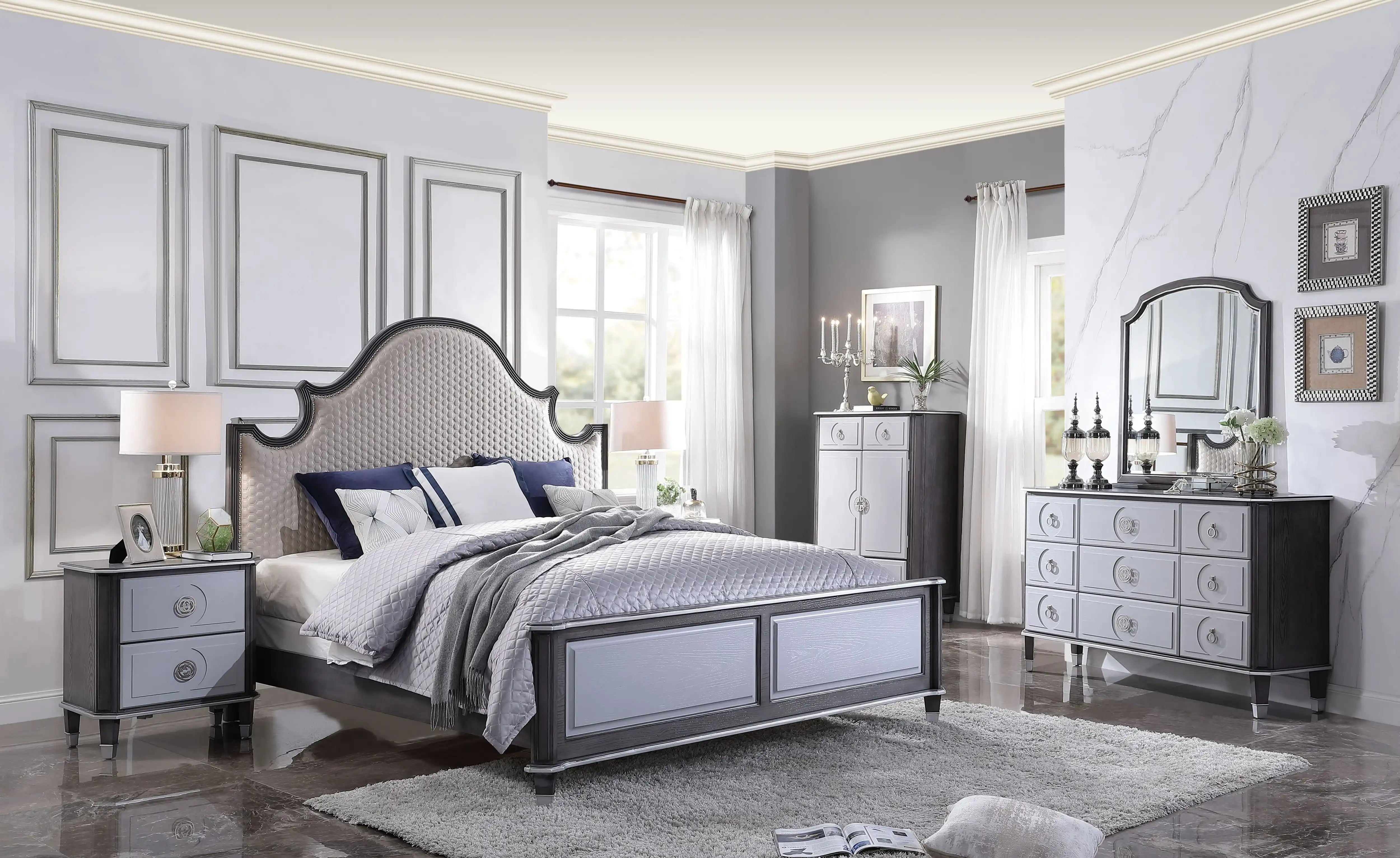 House Beatrice - Mirror - Charcoal - Best Buy Furniture