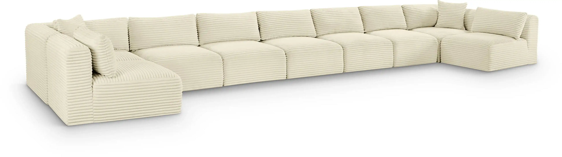 Shaggy - 9 Piece Modular Sectional - Best Buy Furniture