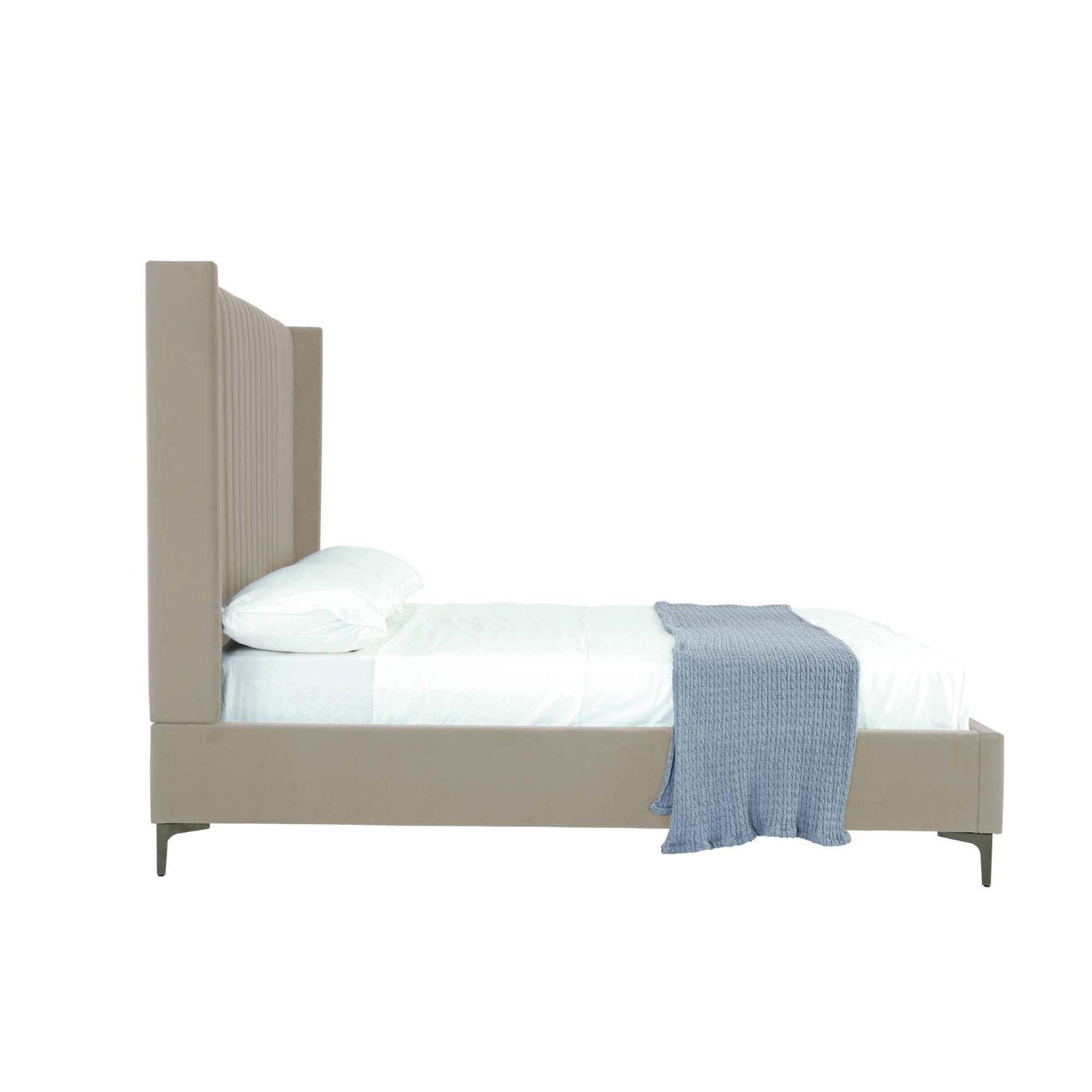 Promenade - Bed With Upholstered Headboard And Slats