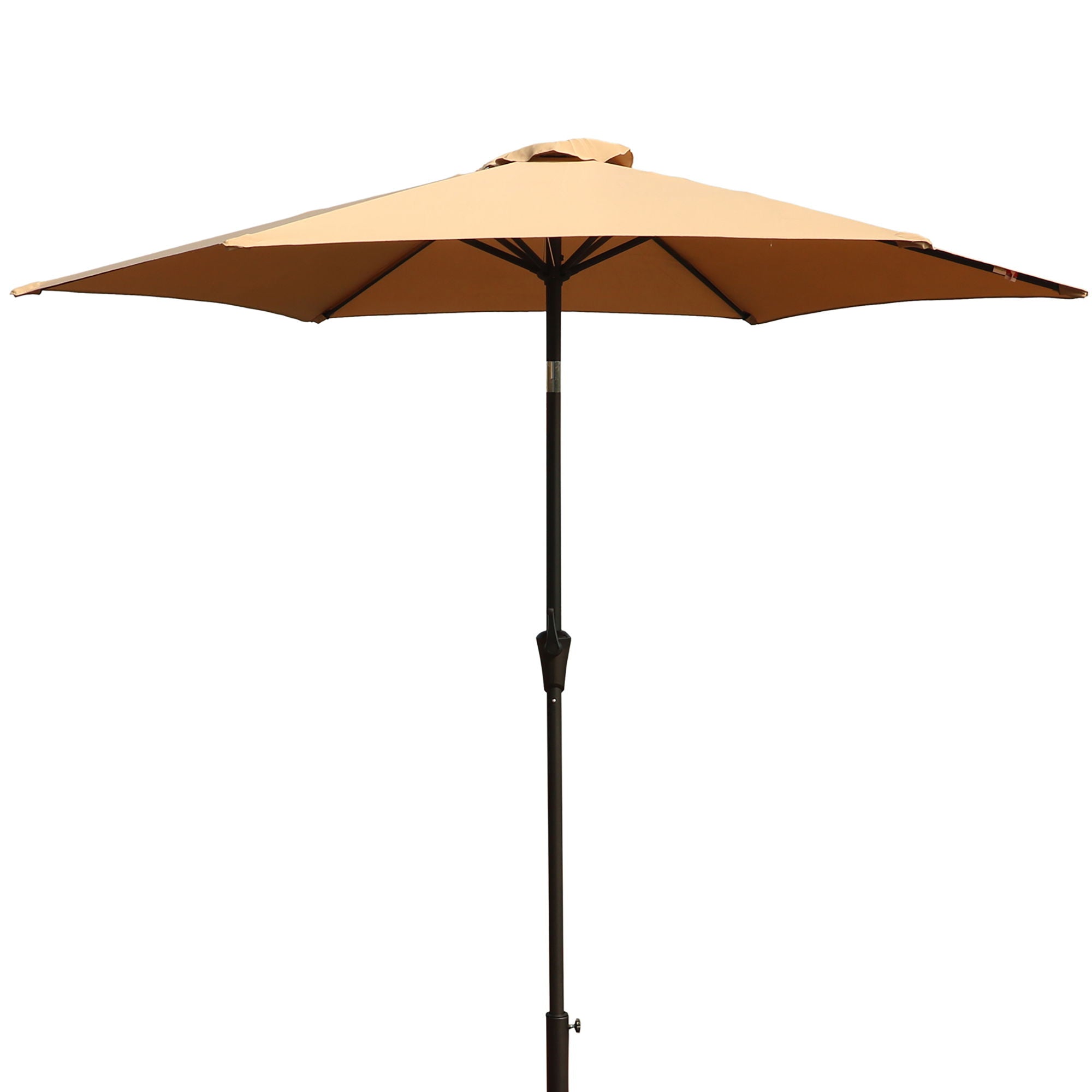 9' Pole Umbrella With Carry Bag - Taupe - Best Buy Furniture