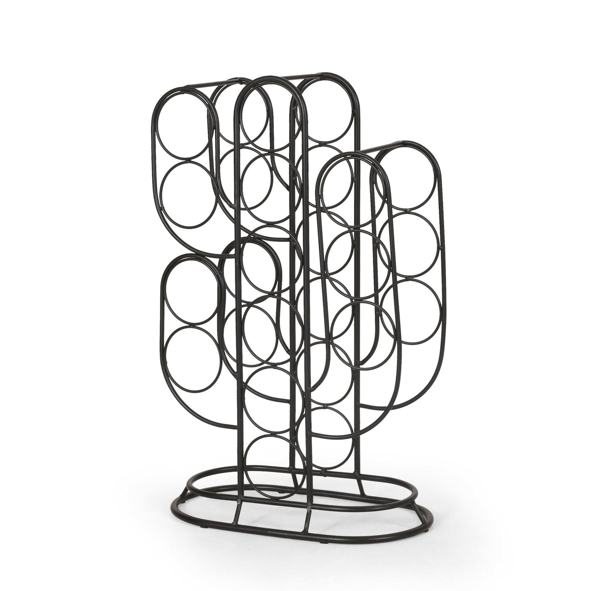 Wine Rack - Black - Best Buy Furniture