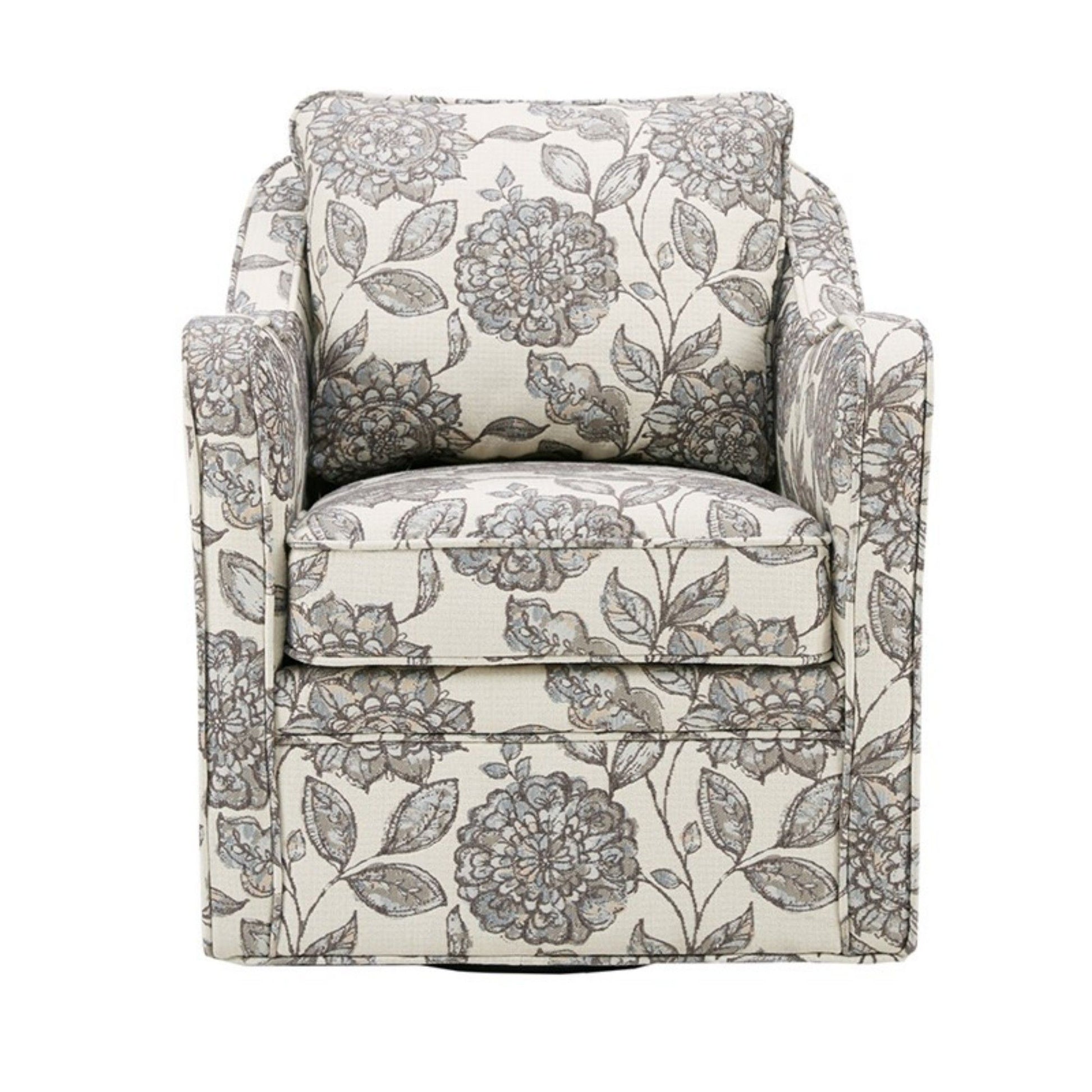 Wide Seat Arm Chair With 360 Degree Rotation - Best Buy Furniture