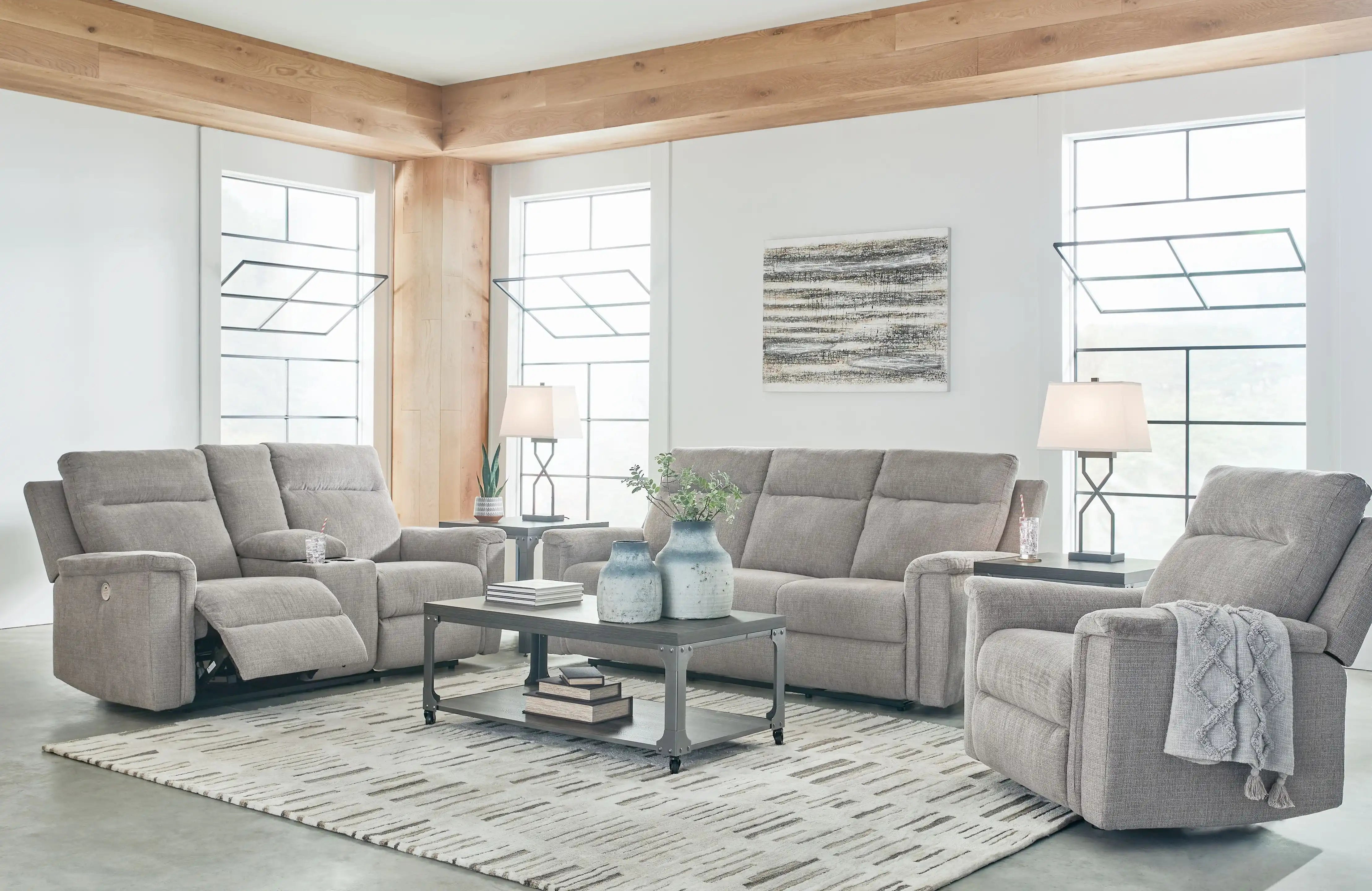 Barnsana - Reclining Living Room Set - Best Buy Furniture