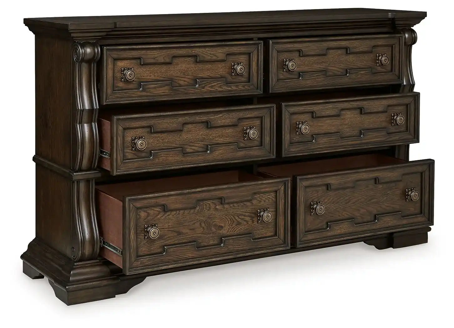 Maylee - Dresser - Dark Brown - Best Buy Furniture