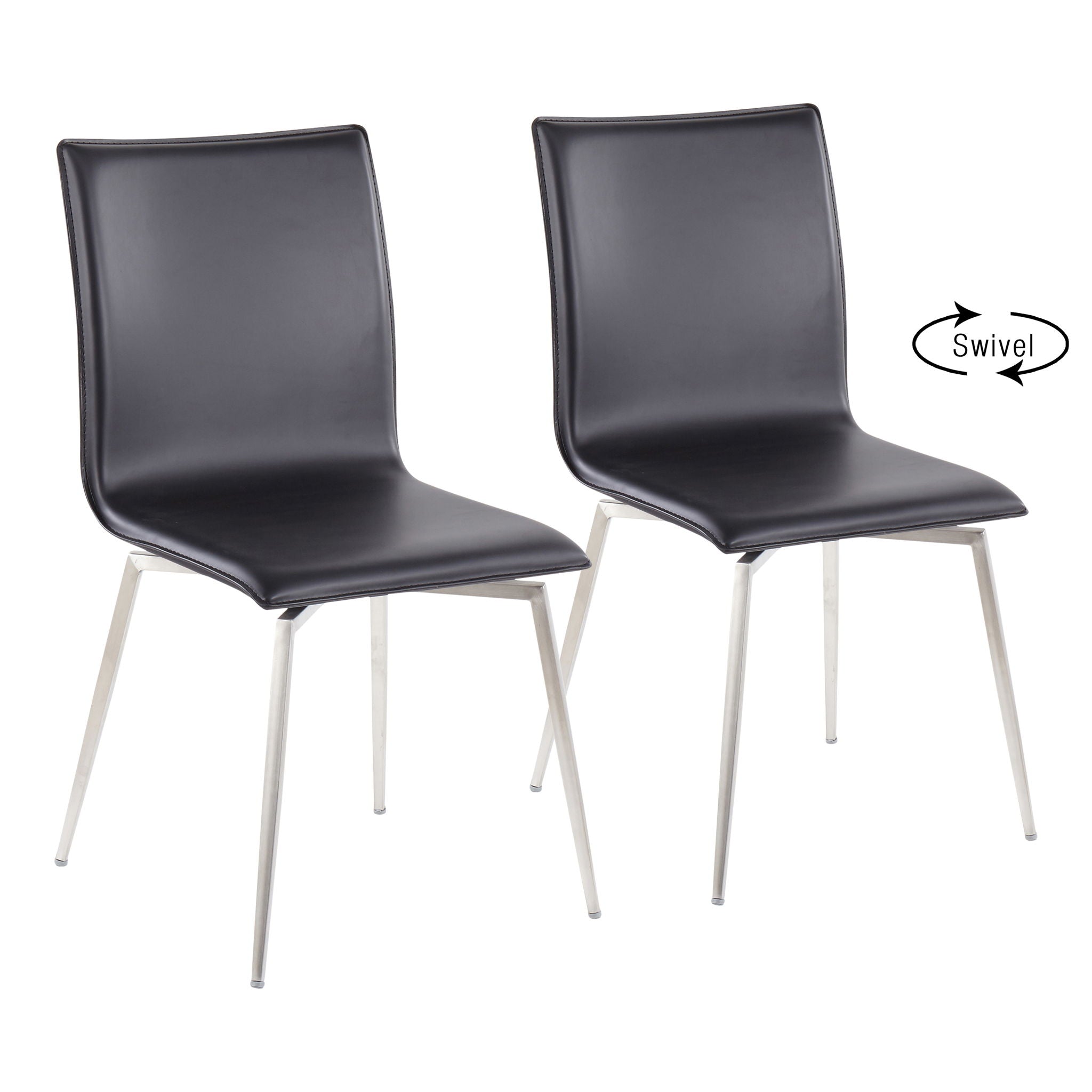 Mason - Contemporary Upholste Chair (Set of 2) - Best Buy Furniture