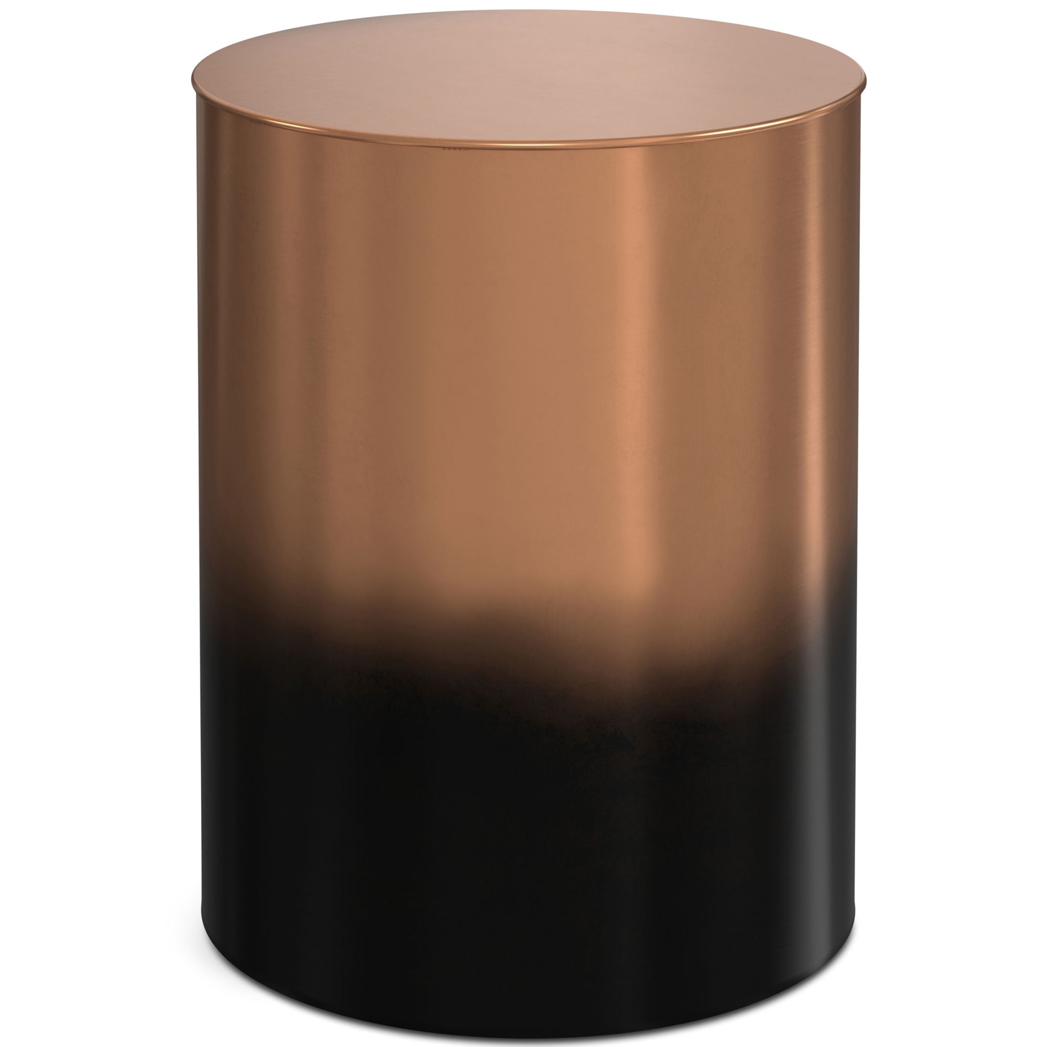 Curtis - Ombre Metal Cylinder Accent Table - Best Buy Furniture