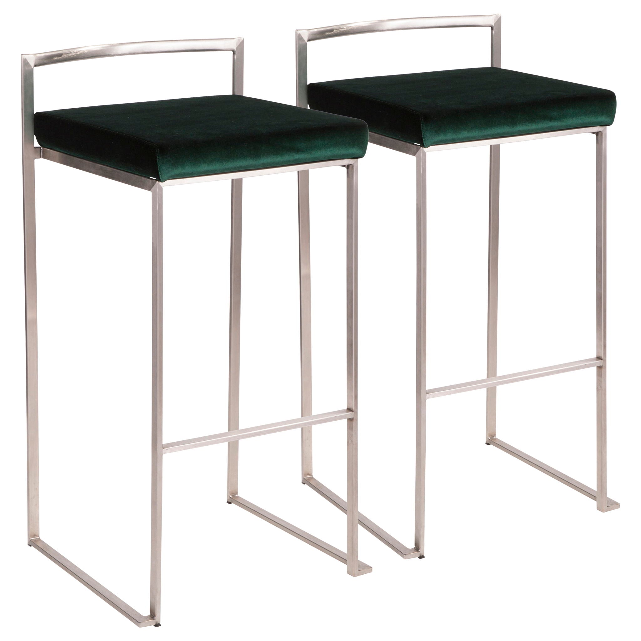Fuji - Contemporary And Elegant Design Stackable Barstool - Best Buy Furniture