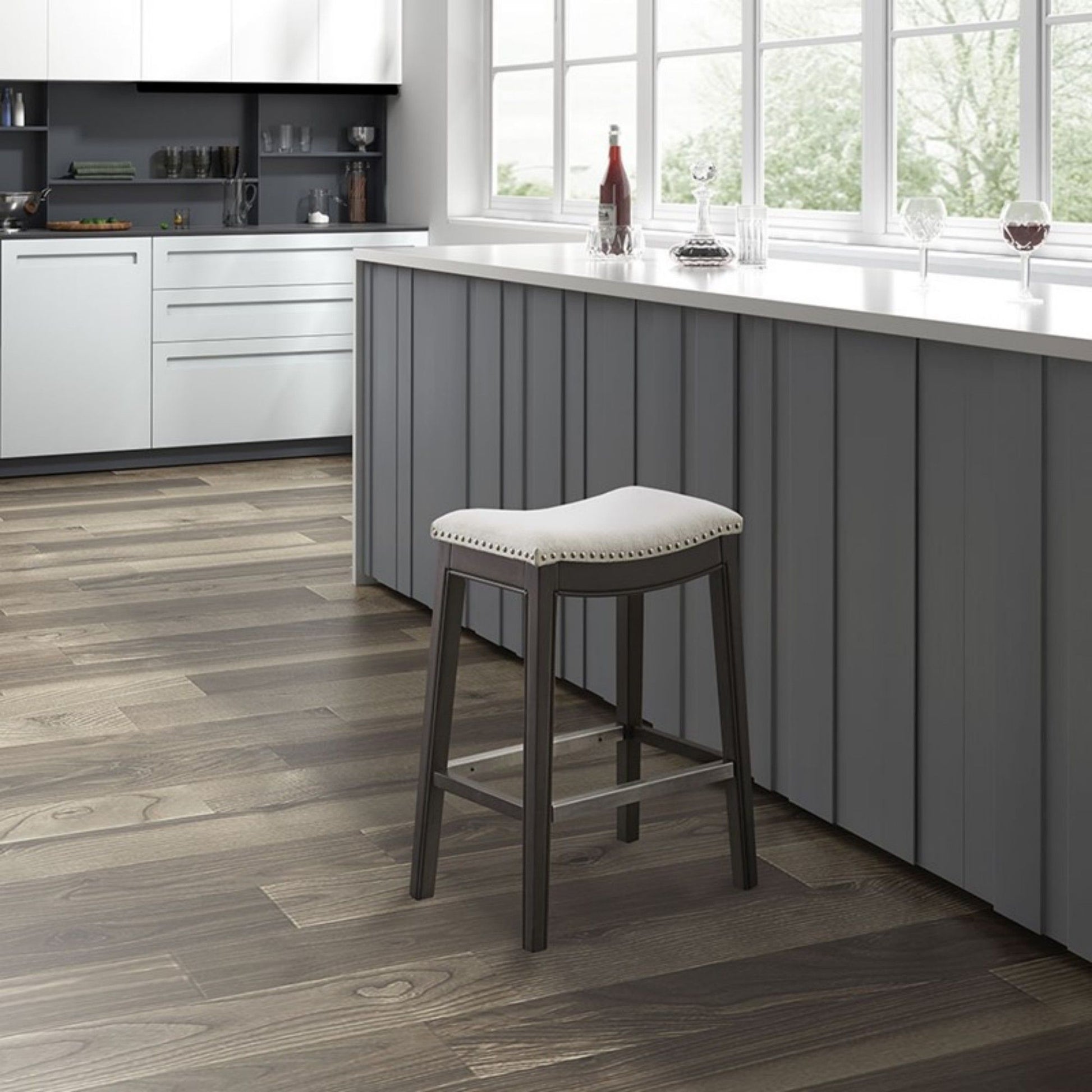 Saddle Counter Stool With High Density Foam - Best Buy Furniture