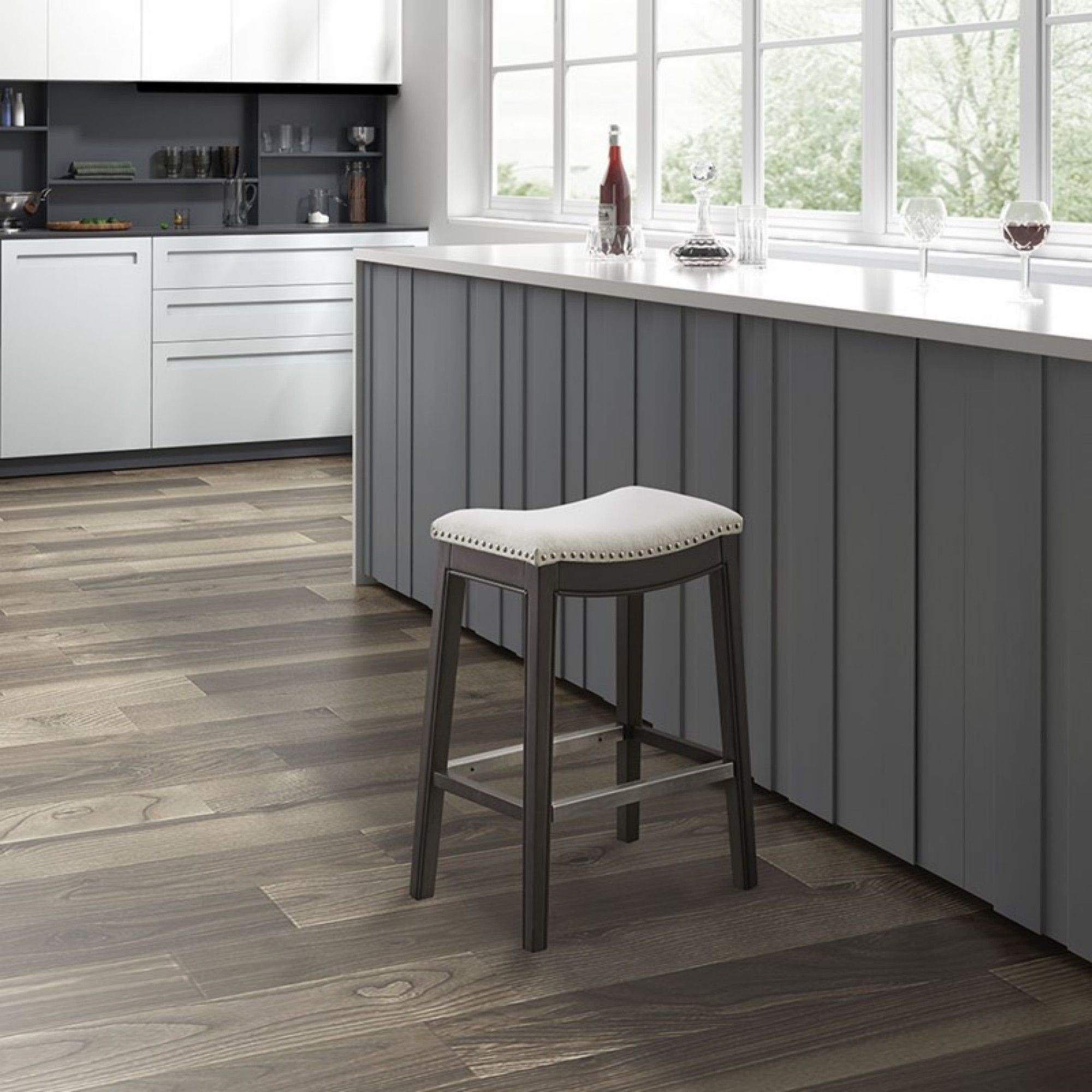 Saddle Counter Stool With High Density Foam - Best Buy Furniture