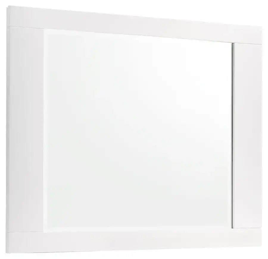 Felicity - Dresser Mirror - White High Gloss - Best Buy Furniture