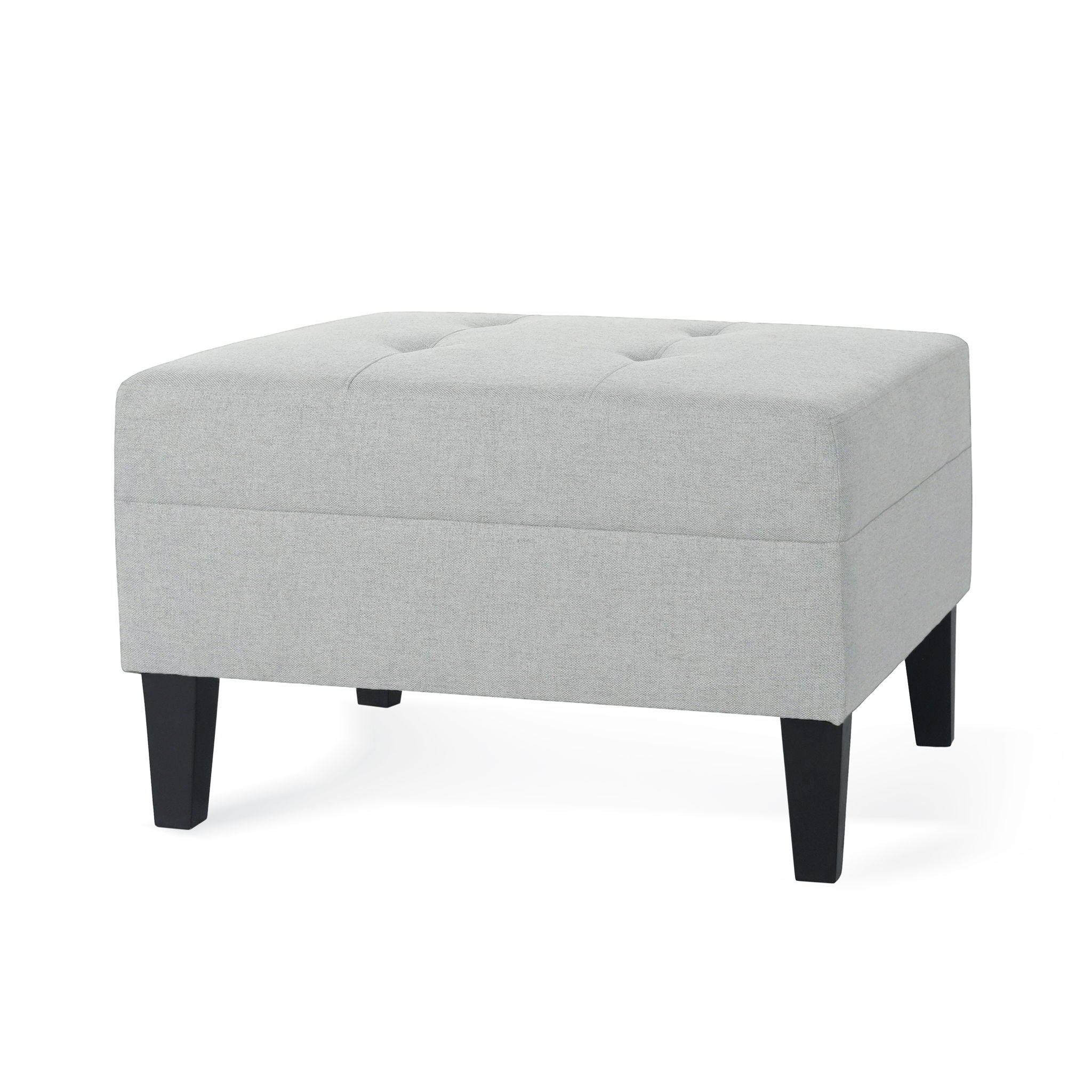 Classic Ottoman With Birch Wood Legs And Fabric Upholstery - Best Buy Furniture
