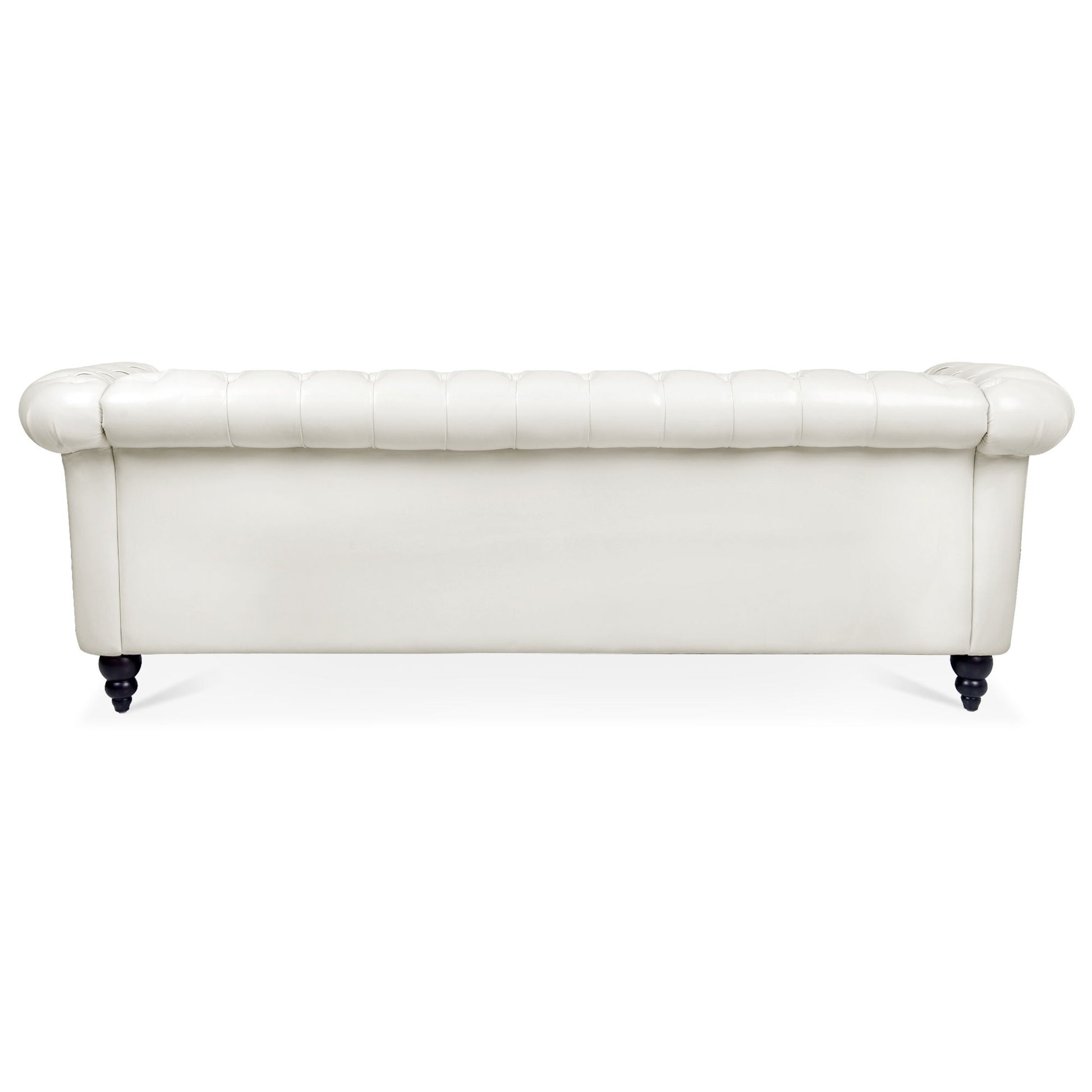 Rolled Arm Chesterfield 3 Seater Sofa - Best Buy Furniture