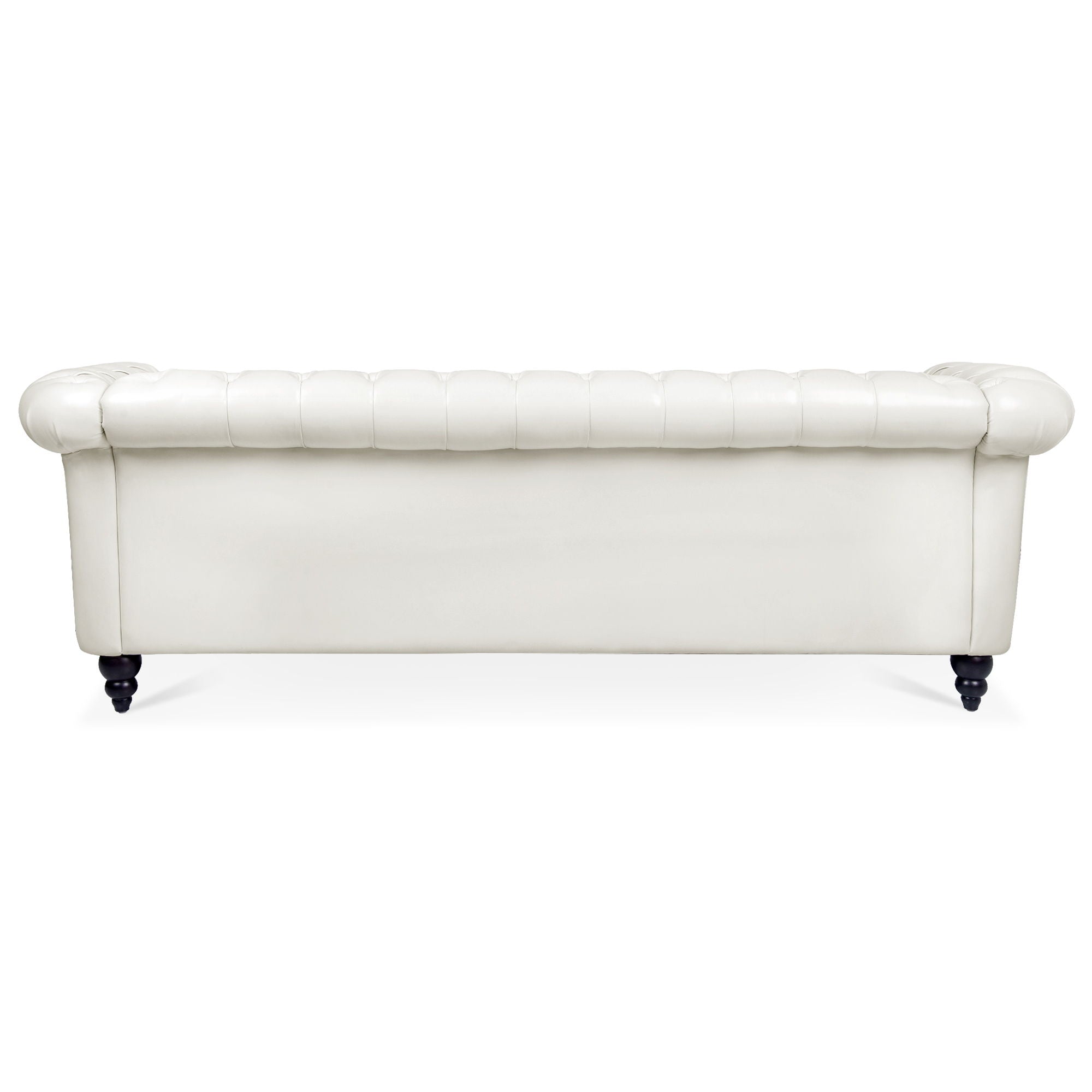 Rolled Arm Chesterfield 3 Seater Sofa - Best Buy Furniture