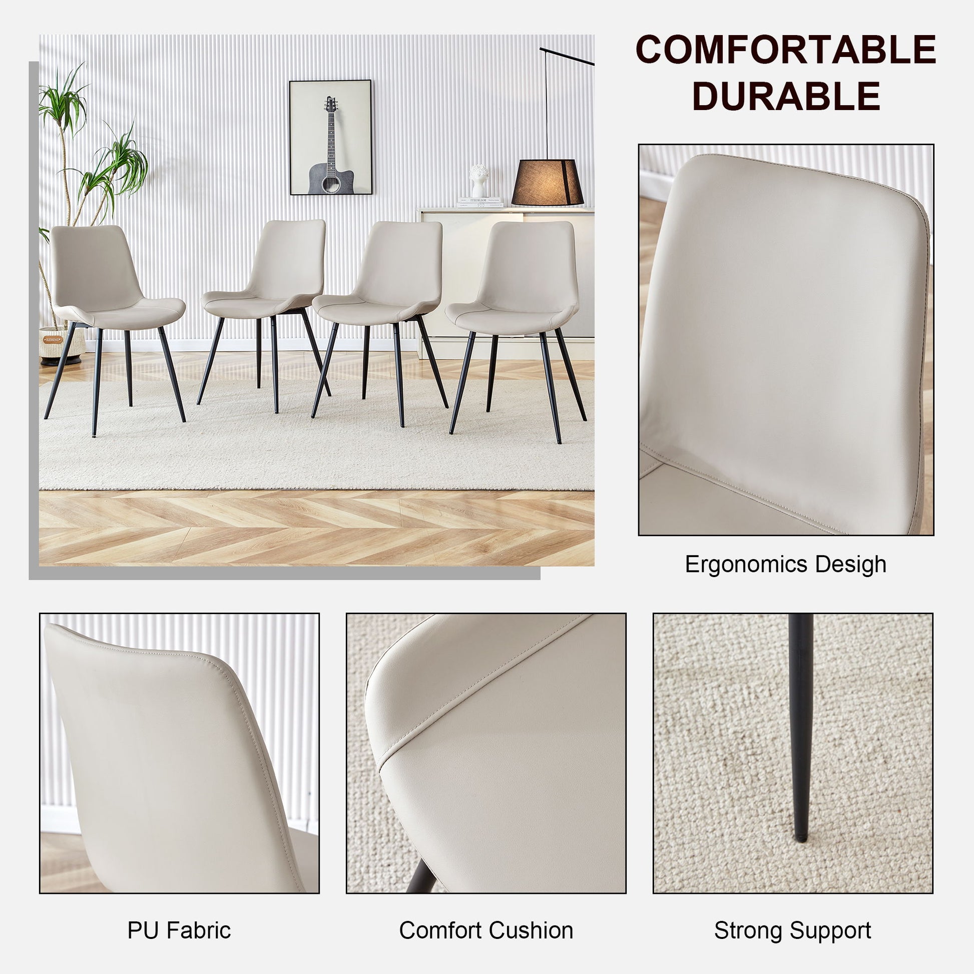 Modern Medieval Style Restaurant Cushioned Chairs With Suede Backrests - Best Buy Furniture