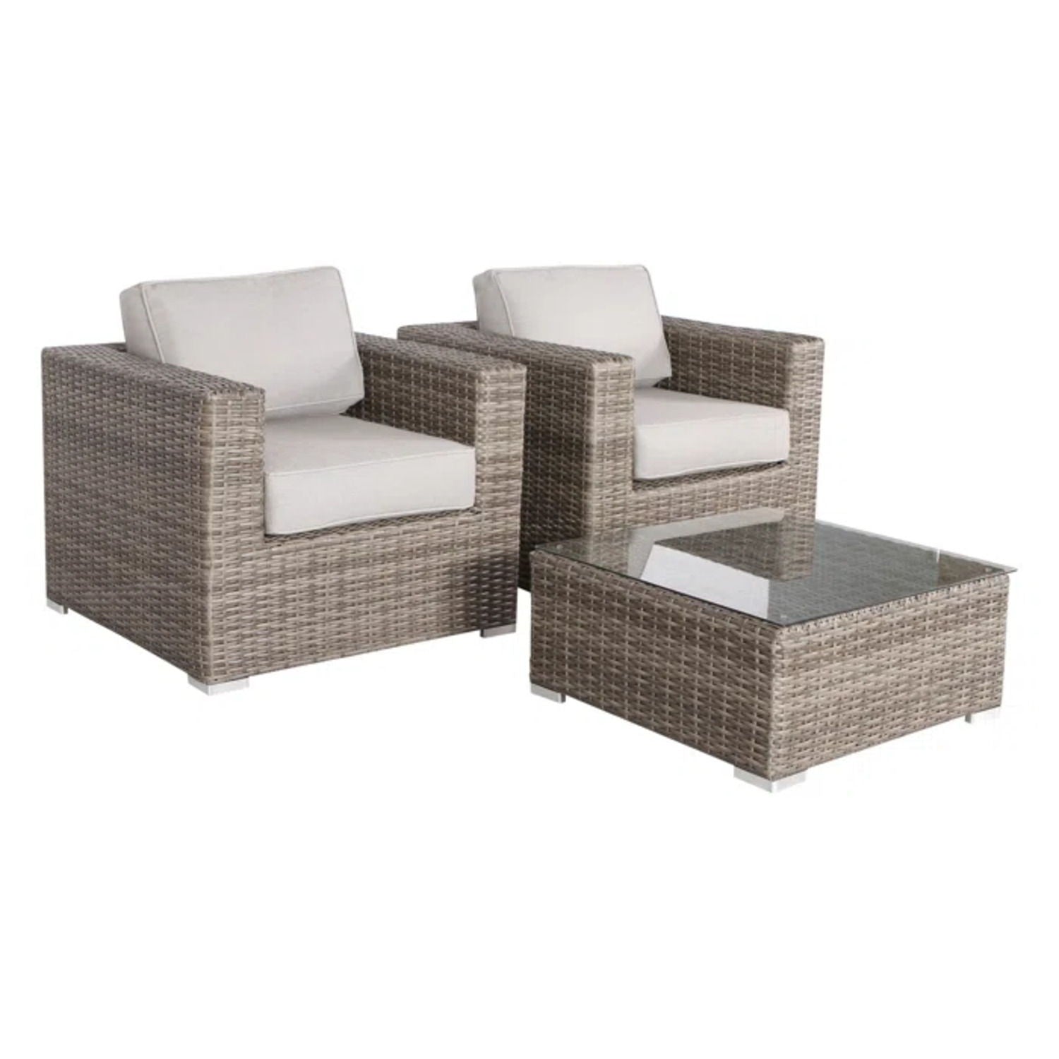 2 Person Seating Set With Cushions - Best Buy Furniture
