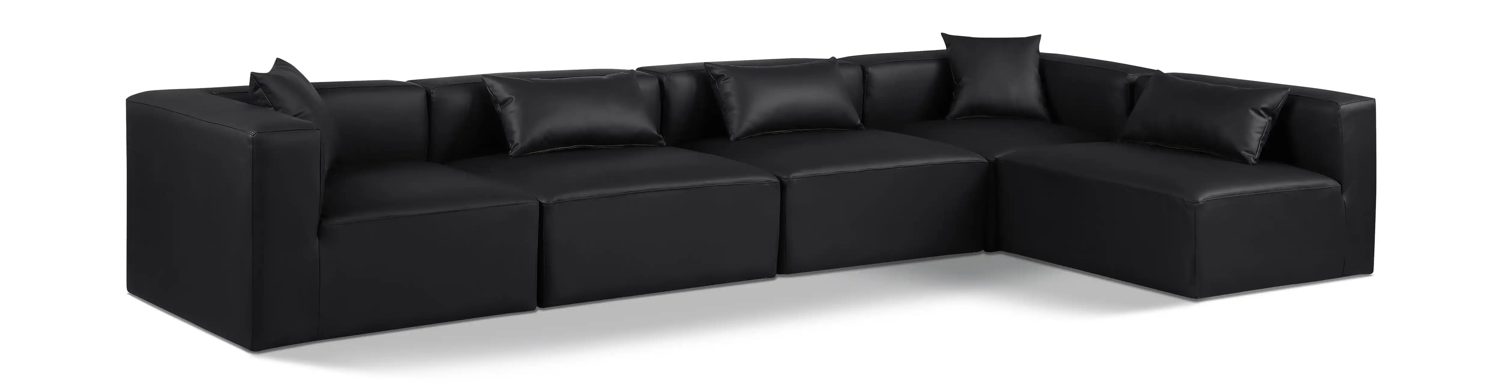 Cube - 5 Piece Modular Sectional - Best Buy Furniture