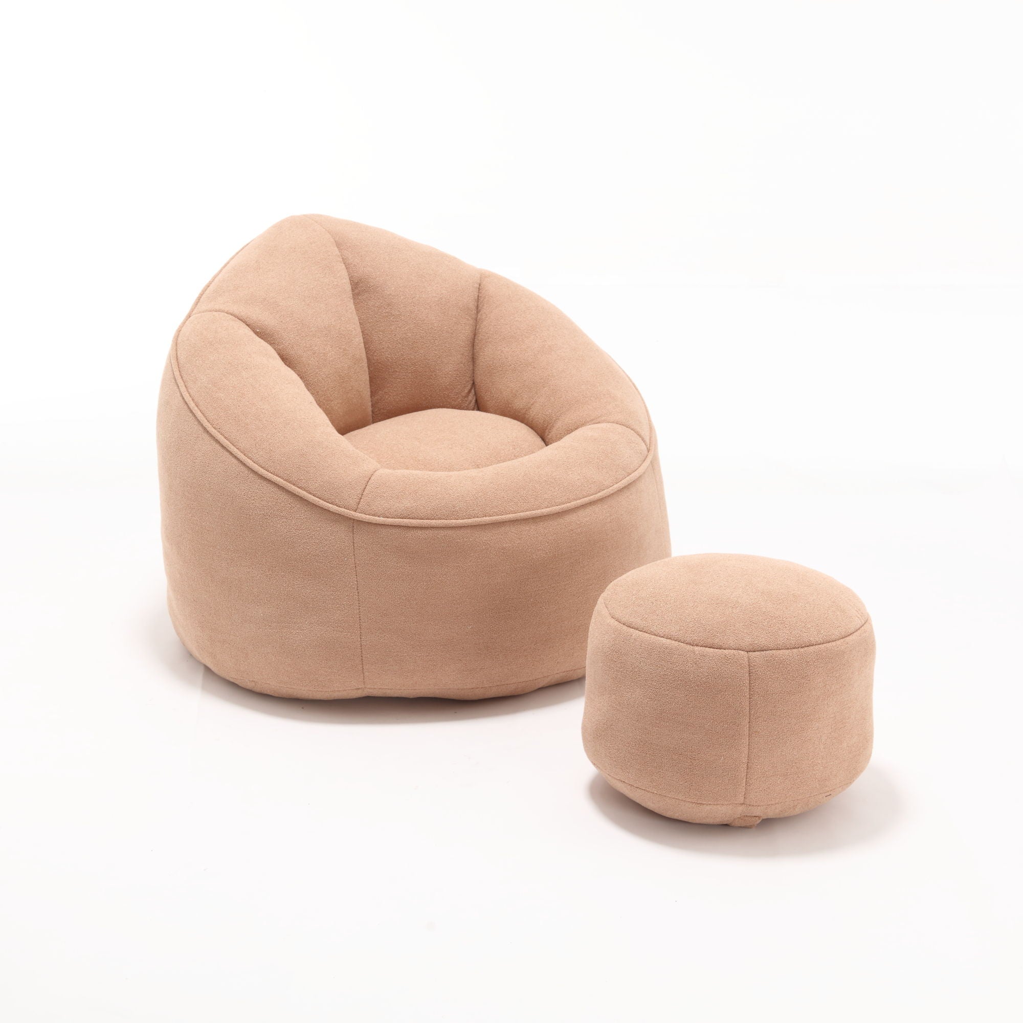 Bedding Bean Bag Sofa Chair High Pressure Foam With Footrest - Best Buy Furniture