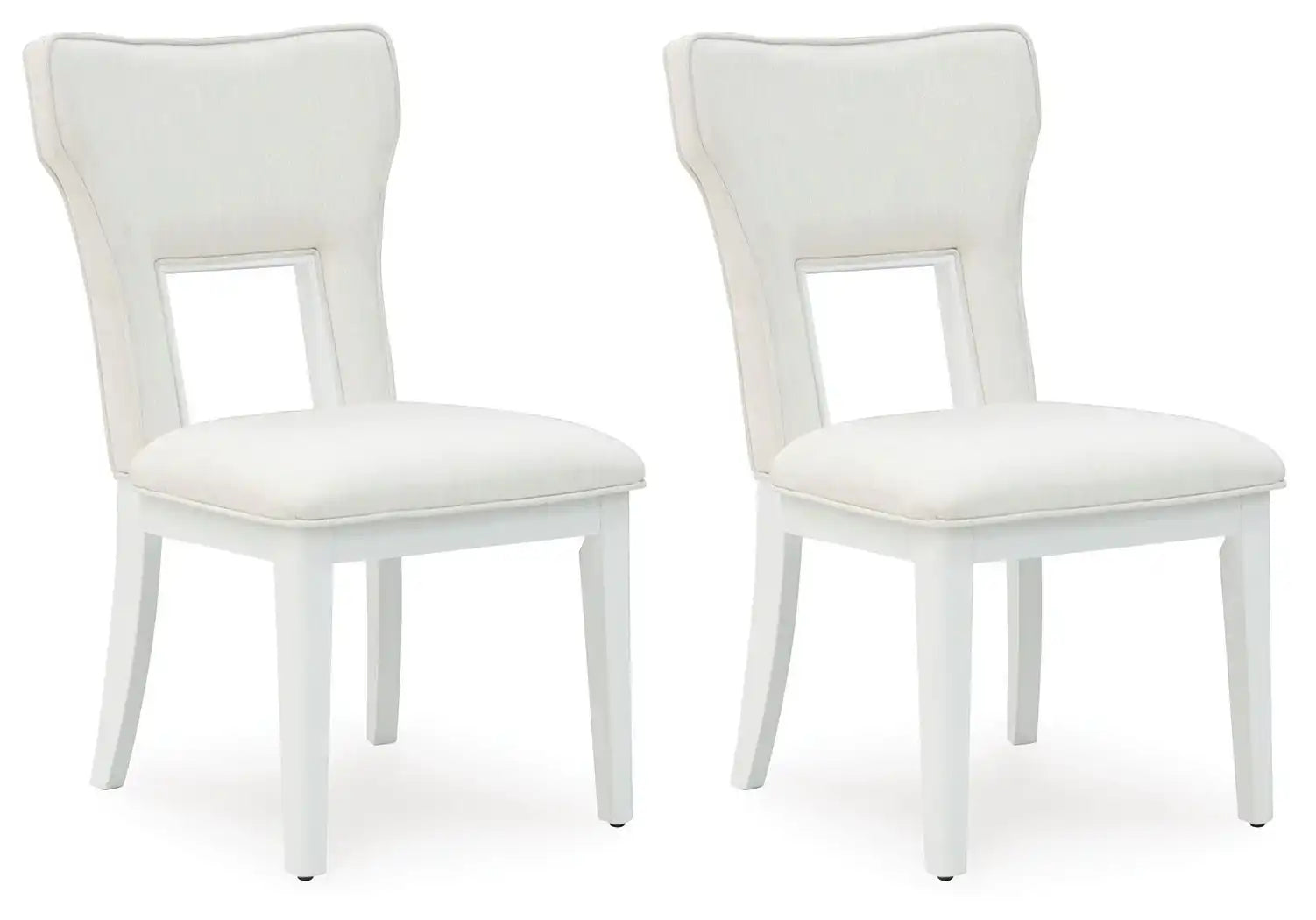 Chalanna - Dining Upholstered Side Chair (Set of 2) - White - Best Buy Furniture