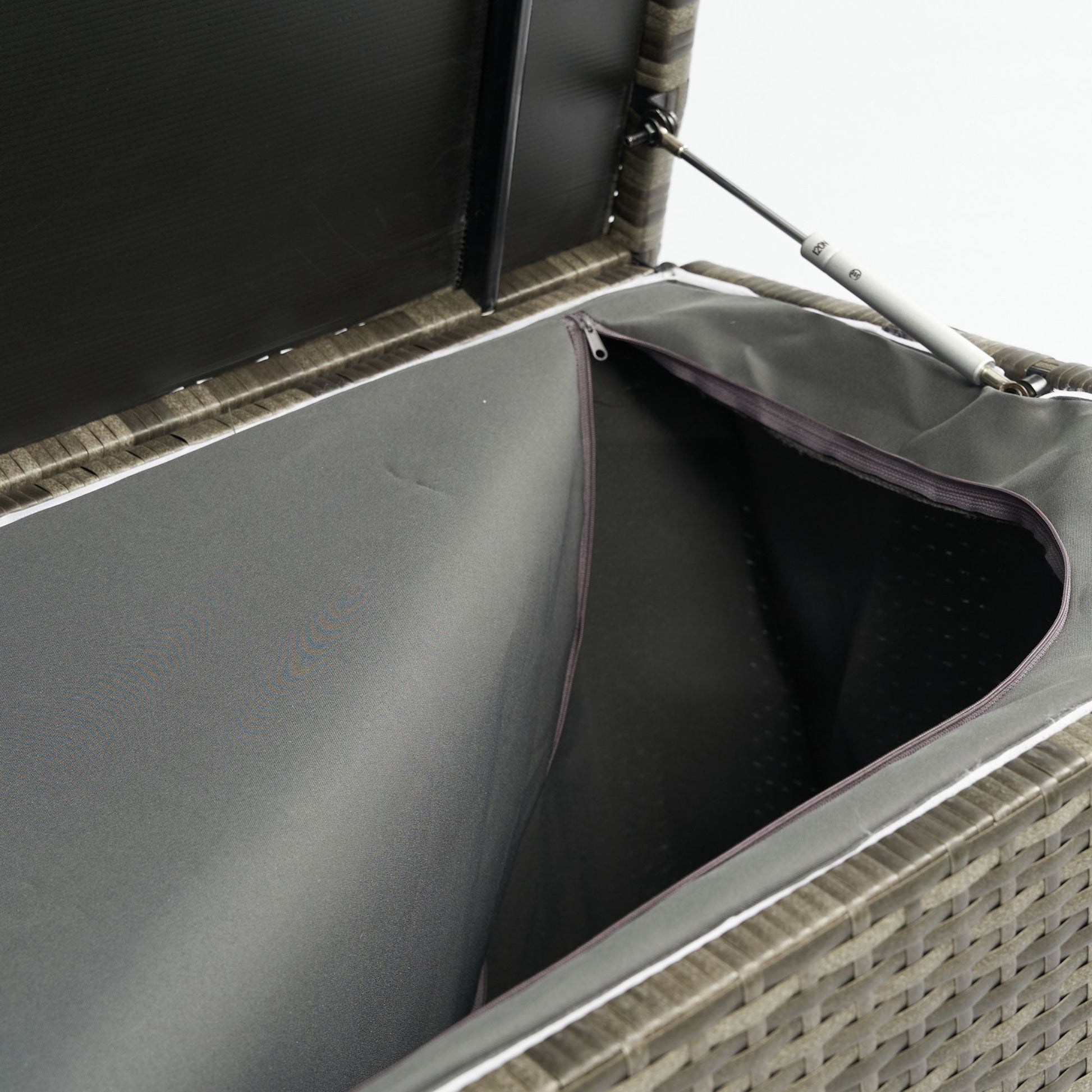 Outdoor Storage Box, Wicker Patio Deck Boxes With Lid, Outdoor Cushion Storage For Kids Toys, Pillows, Towel, Wicker - Best Buy Furniture