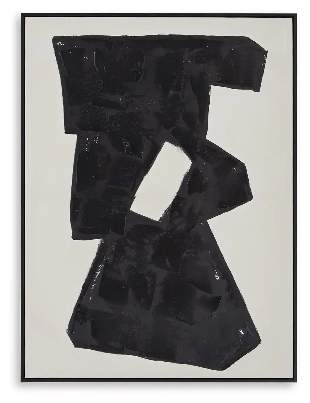 Garviery - Wall Art - Black / Cream - Best Buy Furniture
