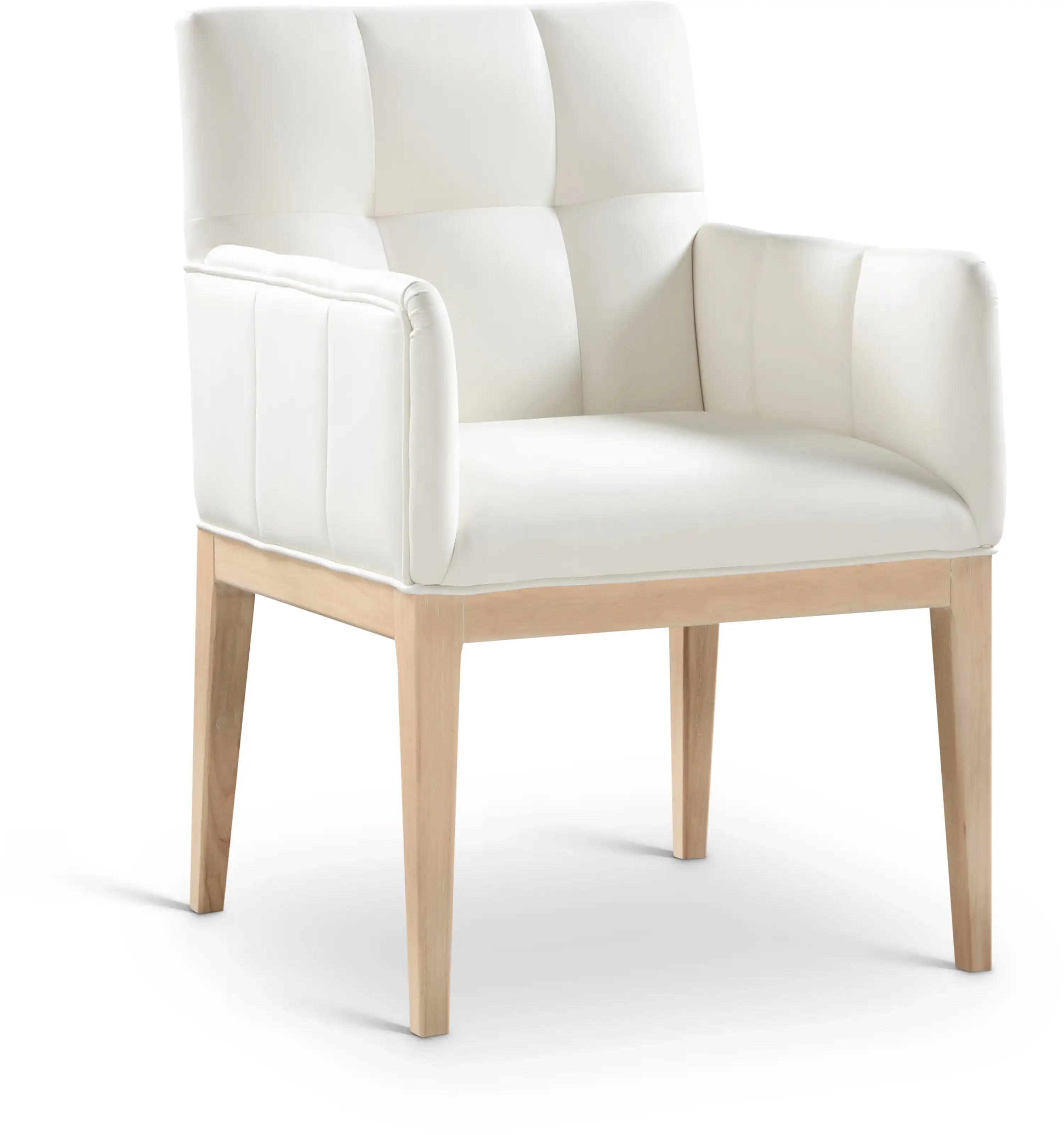 Adrian - Dining Arm Chair (Set of 2) - Light Brown Legs - Best Buy Furniture