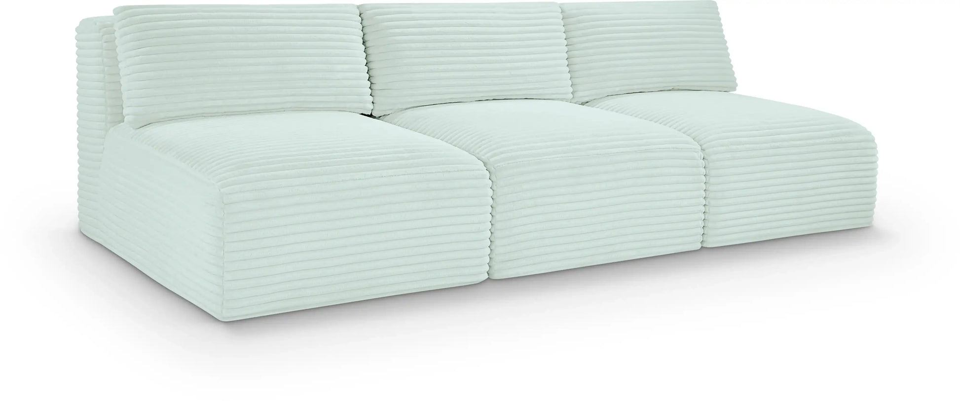Shaggy - 3 Seat Modular Armless Sofa - Best Buy Furniture