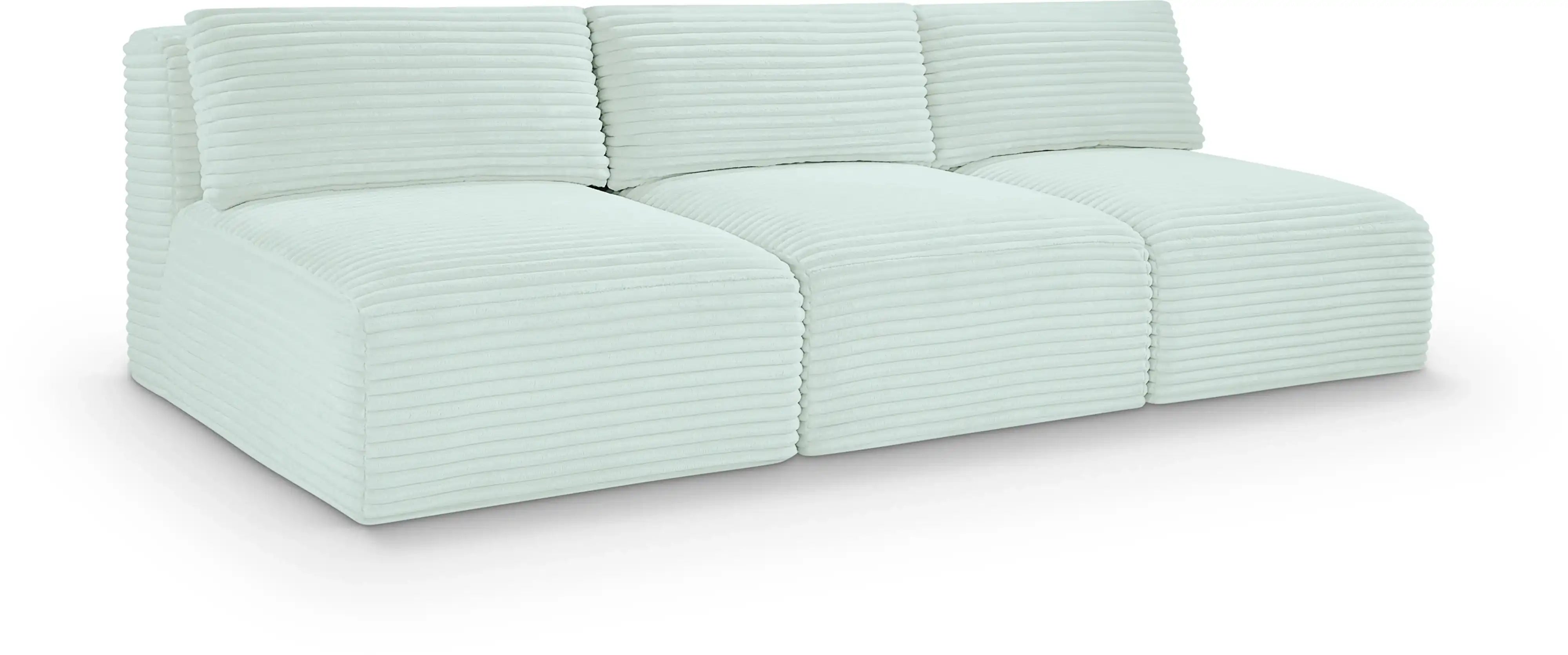 Shaggy - 3 Seat Modular Armless Sofa - Best Buy Furniture