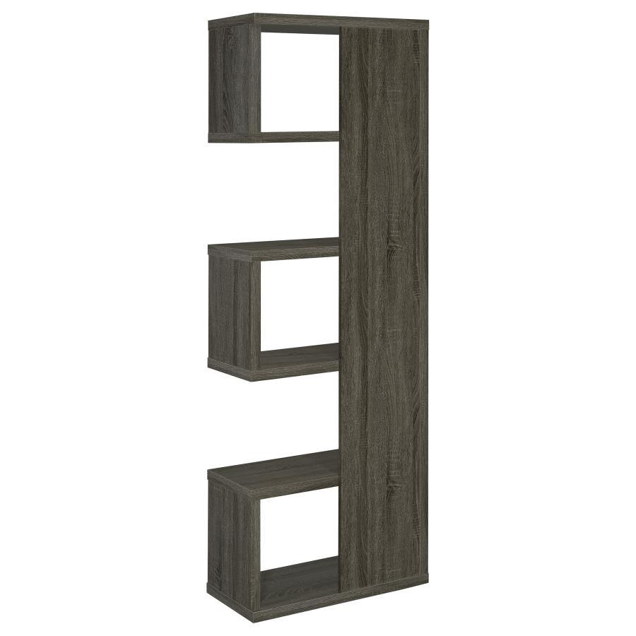 Joey - 5-tier Alternating Boxes Design Bookcase - Best Buy Furniture