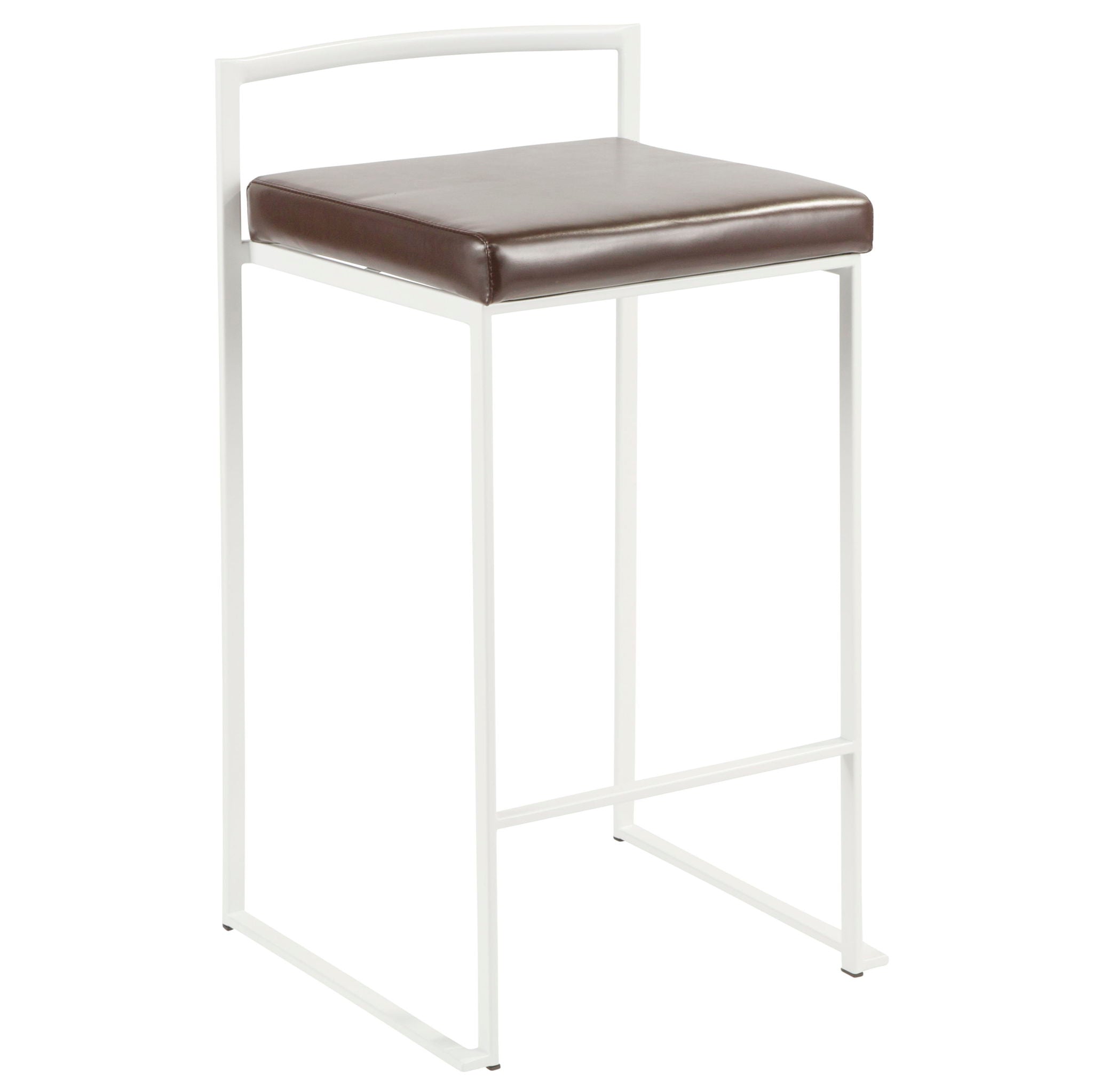 Fuji - Simple Elegance, Contemporary Stackable Counter Stool - Best Buy Furniture