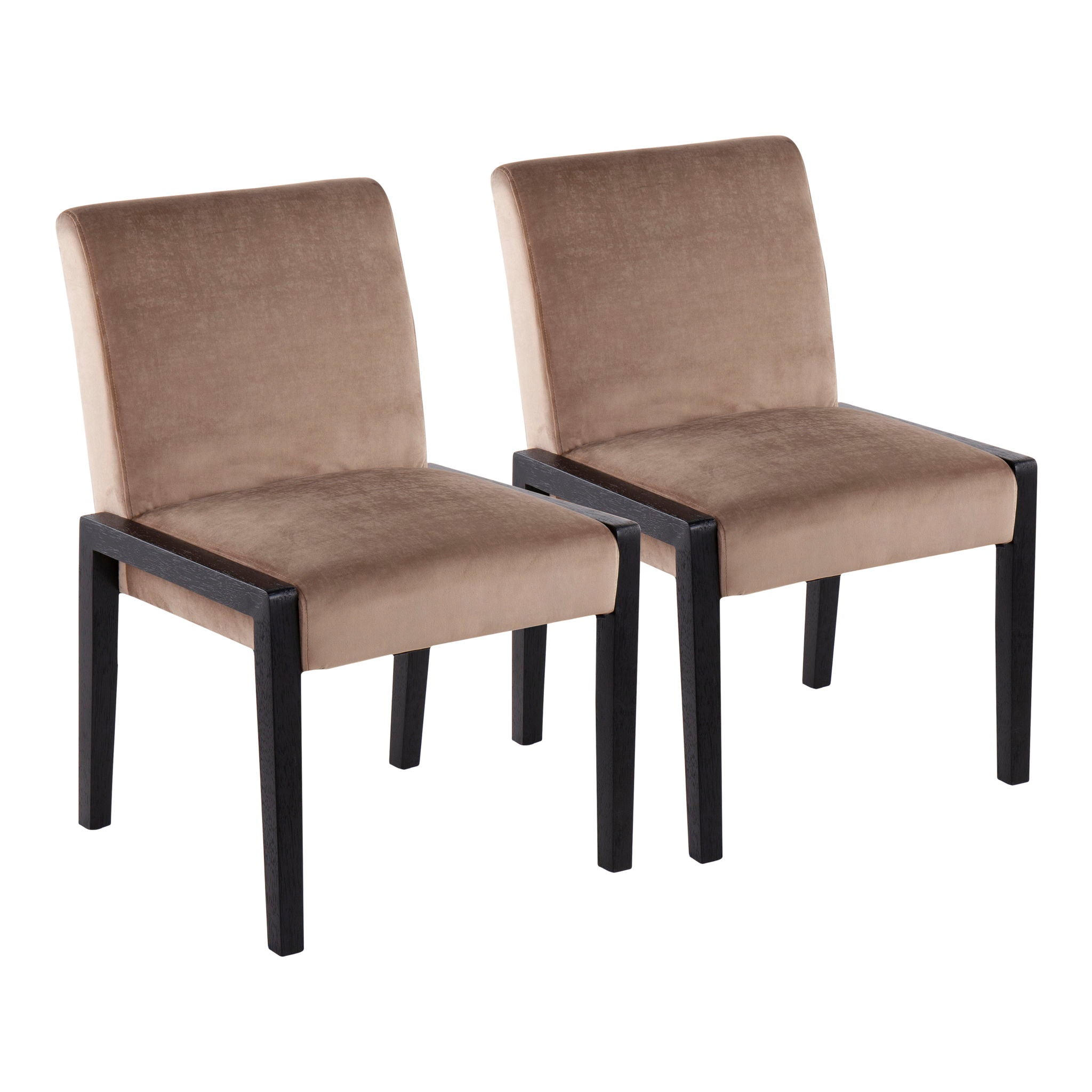 Carmen - Contemporary Elegant Design Chair (Set of 2) - Best Buy Furniture