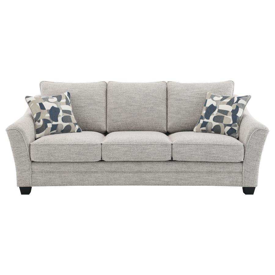 Tomkins - Boucle Upholstered Sofa Set - Best Buy Furniture