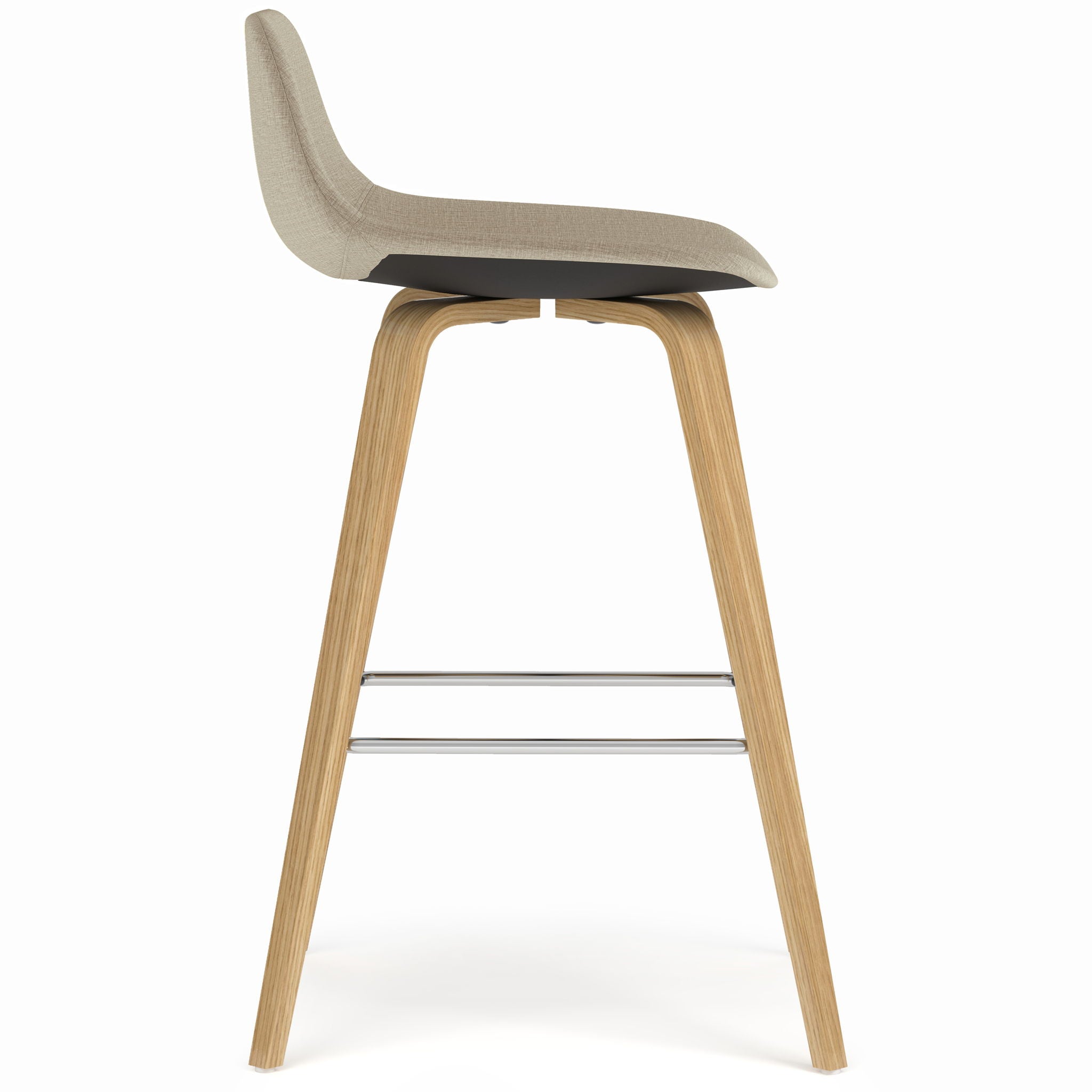 Randolph Bentwood - Upholstered Counter / Bar Height Stool (Set of 2) - Best Buy Furniture