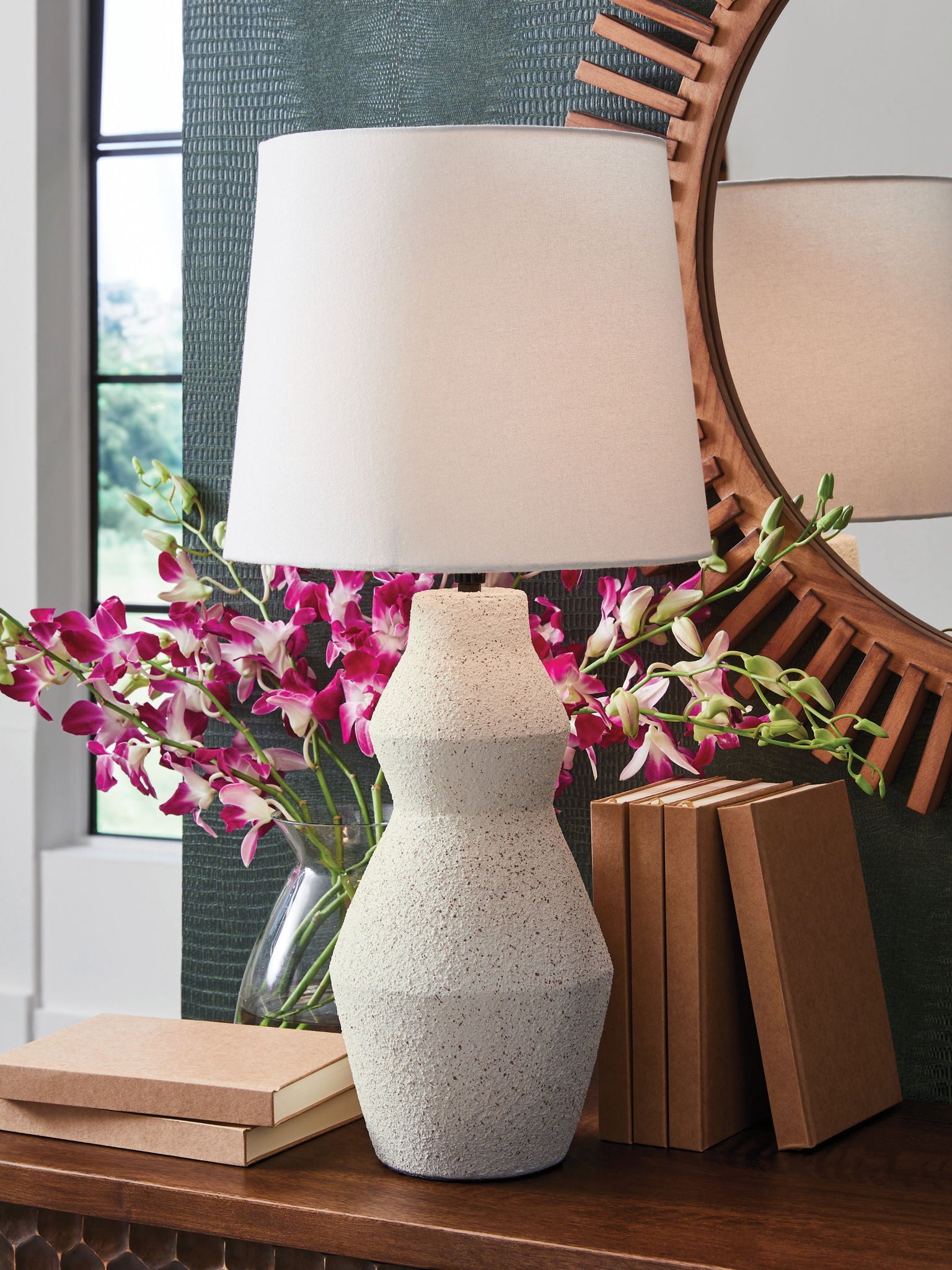 Dawthorne - Paper Table Lamp - Cream - Best Buy Furniture
