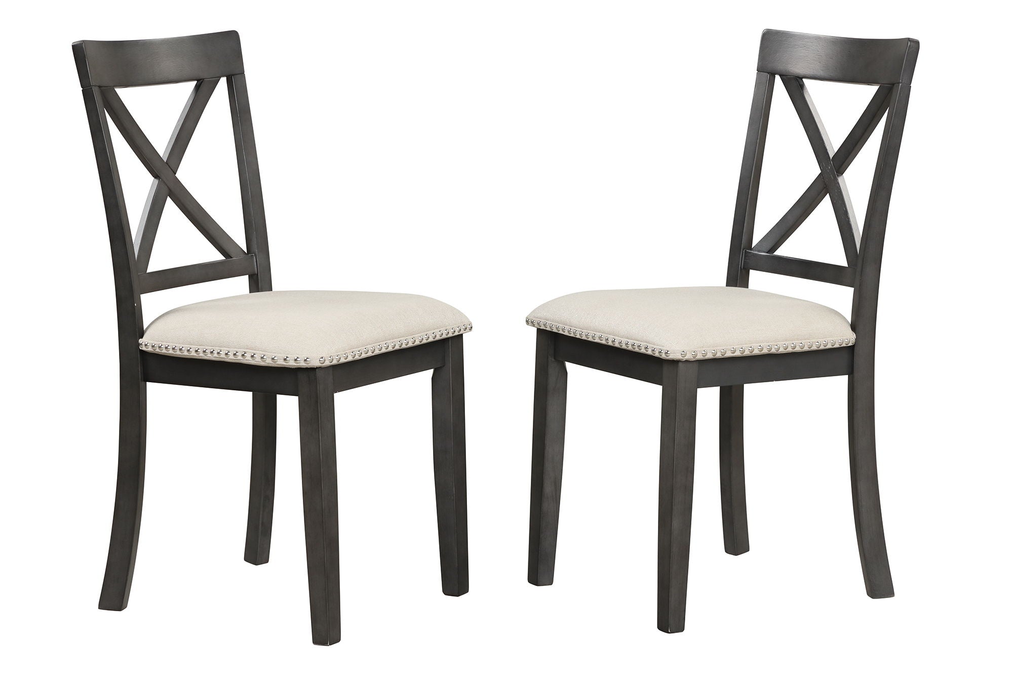 5 Pieces Dining Table And Chairs Set For 4 Persons, Kitchen Room Solid Wood Table With 4 Chairs - Best Buy Furniture