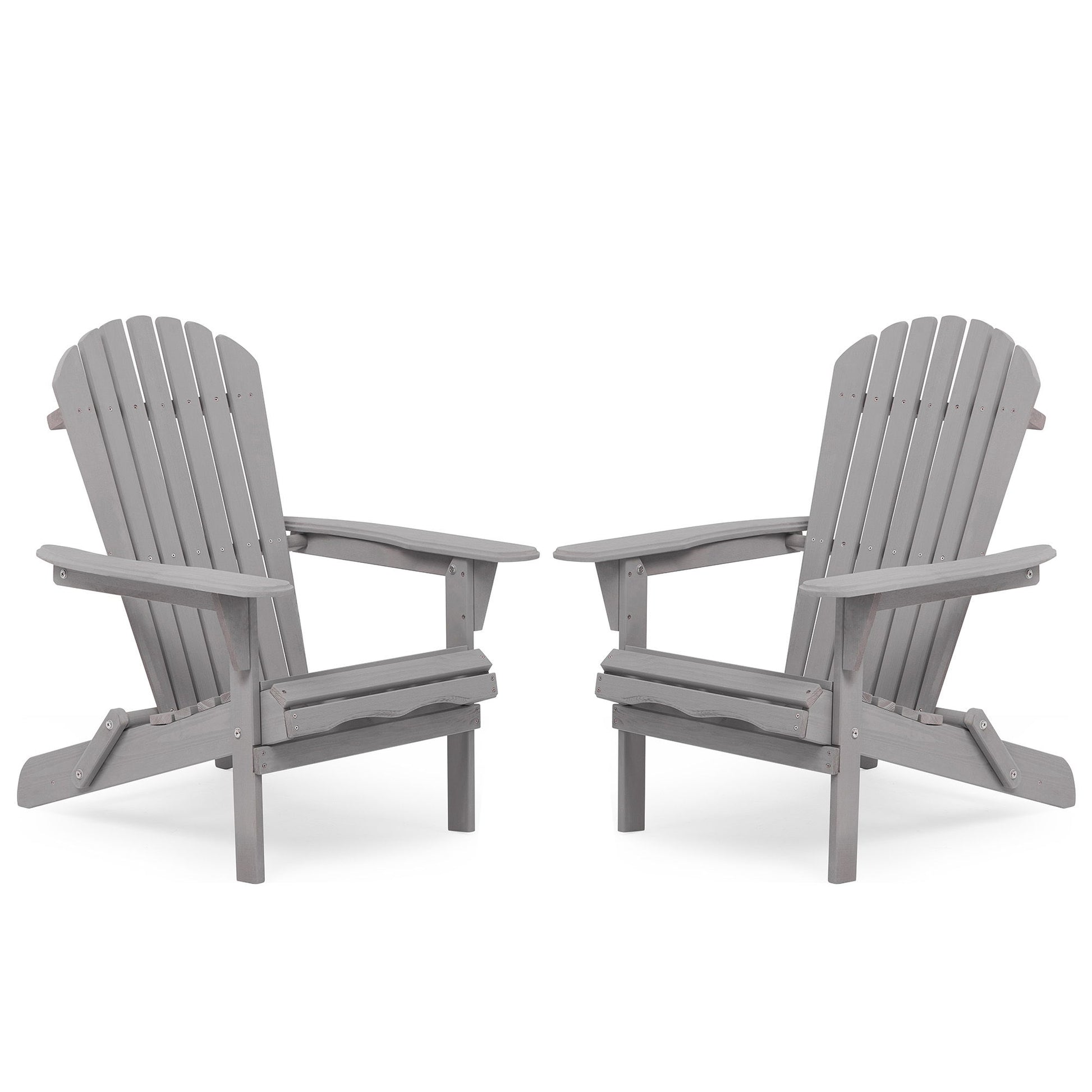 Lounge Patio Chair For Garden Outdoor Wooden Folding Adirondack Chair (Set of 2) Solid Cedar Wood Lounge Patio Chair For Garden - Best Buy Furniture