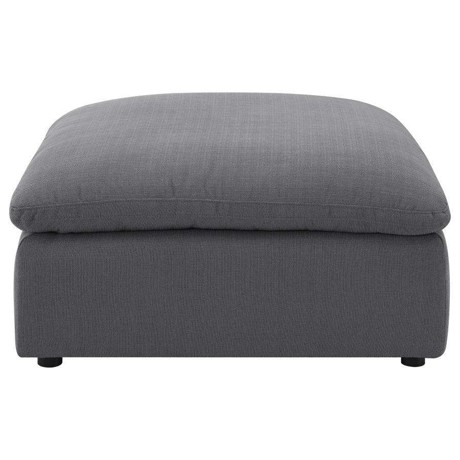 Hobson - Square Upholstered Ottoman - Best Buy Furniture