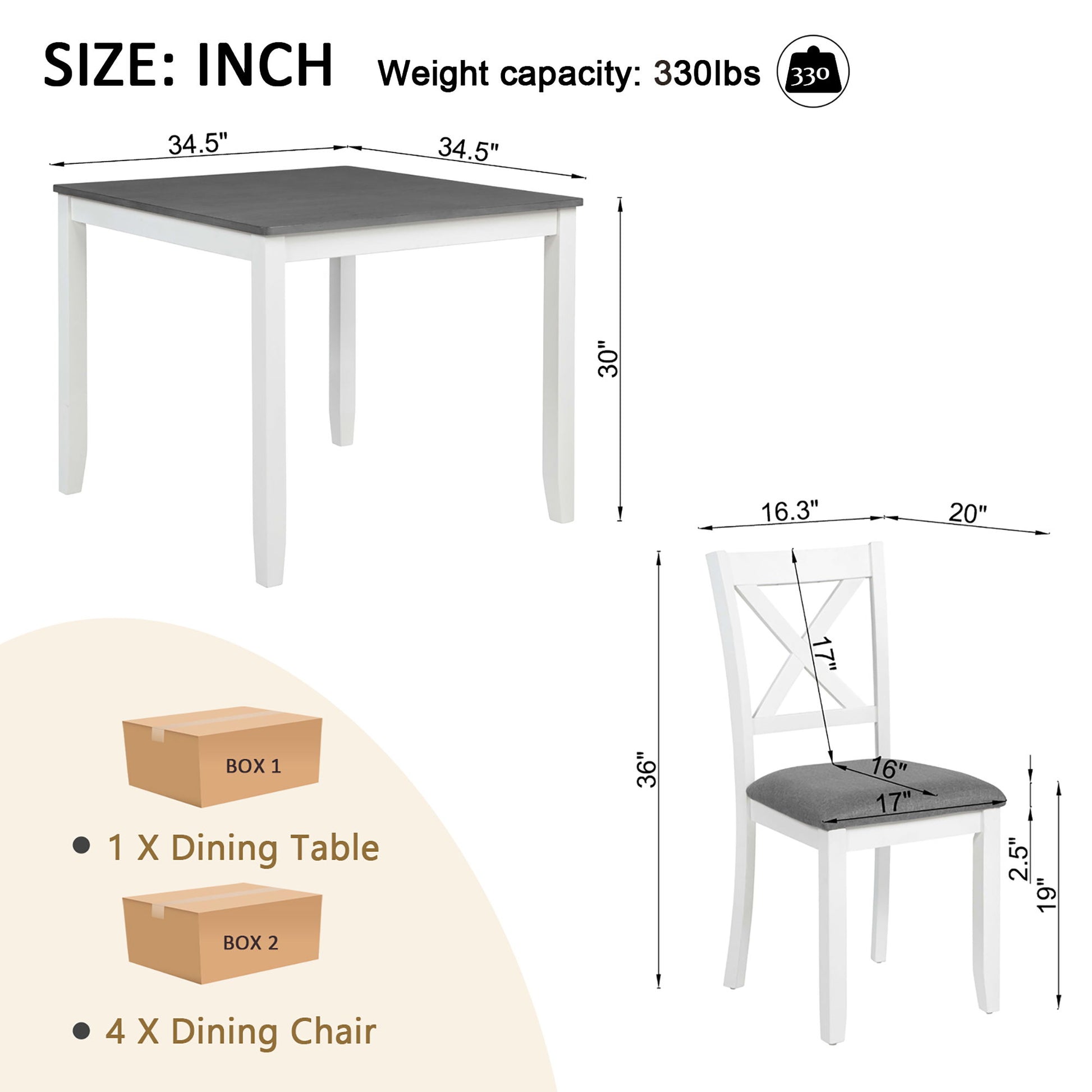 Modern Dining Table Set With Chairs For Kitchen - Best Buy Furniture