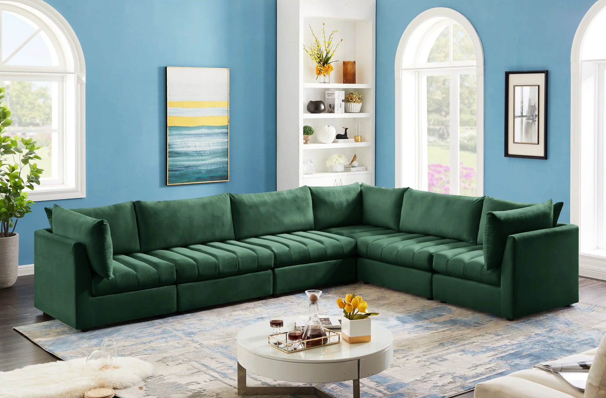 Jacob - 6 Pc. Modular Sectional - Best Buy Furniture