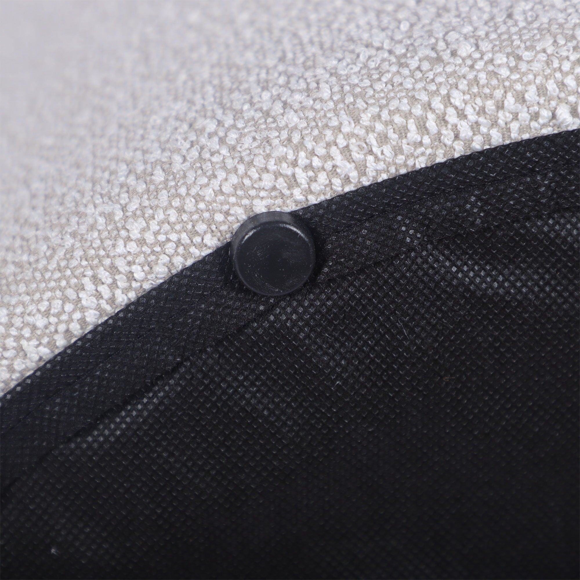 Upholstered Nesting Coffee Tables, Side Table, Footrest, Ottoman & Seat For Living Room Bedroom Entryway Office (Set of 2) - Beige - Best Buy Furniture