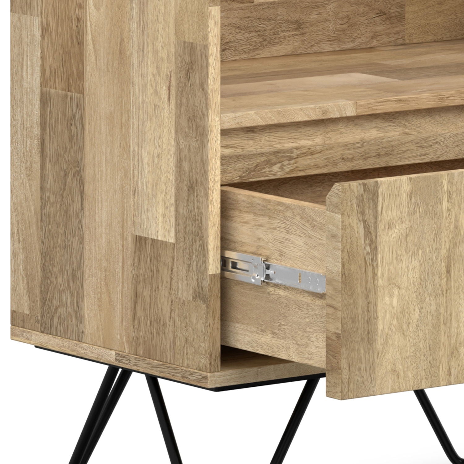 Hunter - Tall Bookcase - Natural - Best Buy Furniture