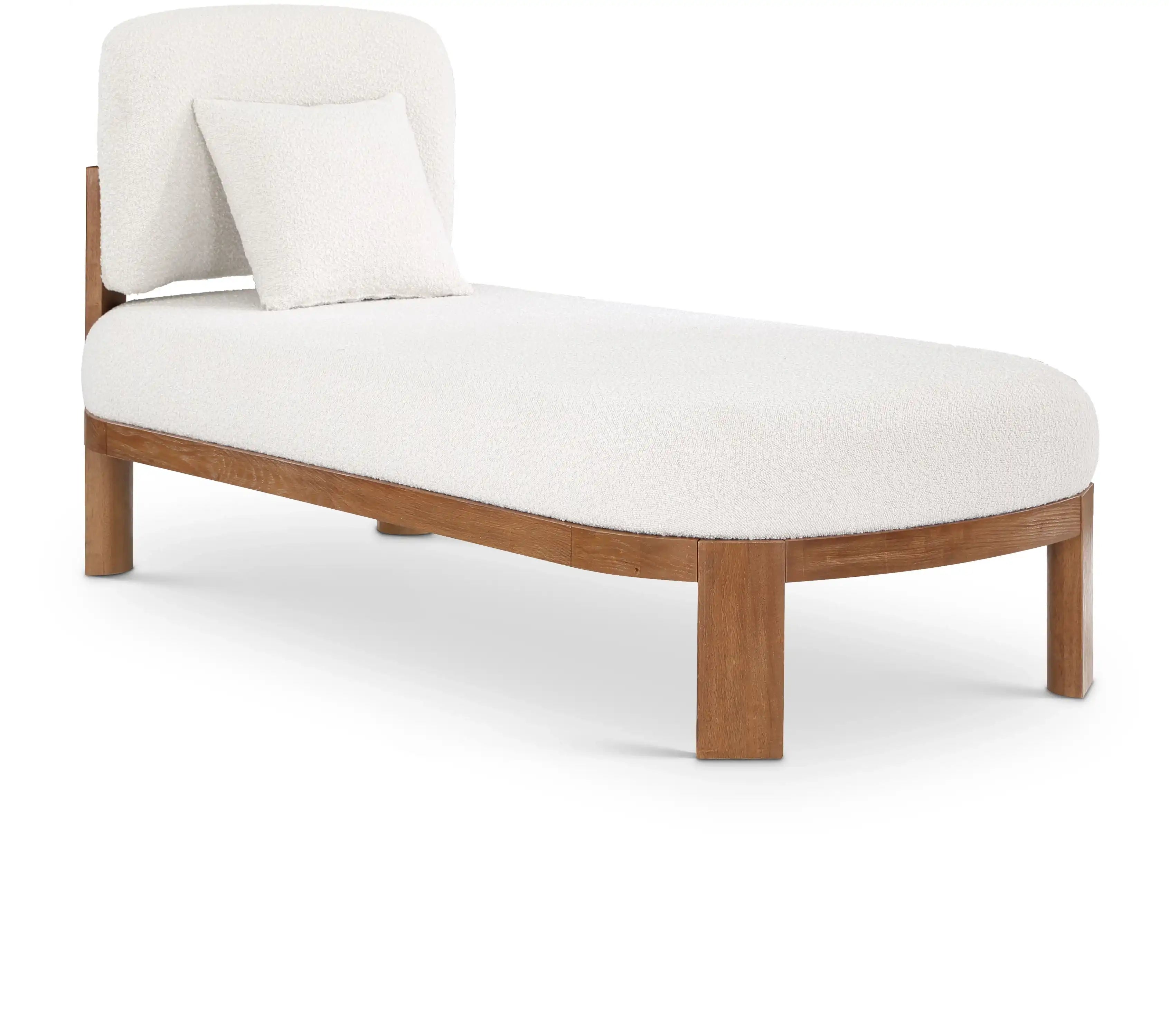 Maybourne - Chaise / Bench - Cream - Best Buy Furniture
