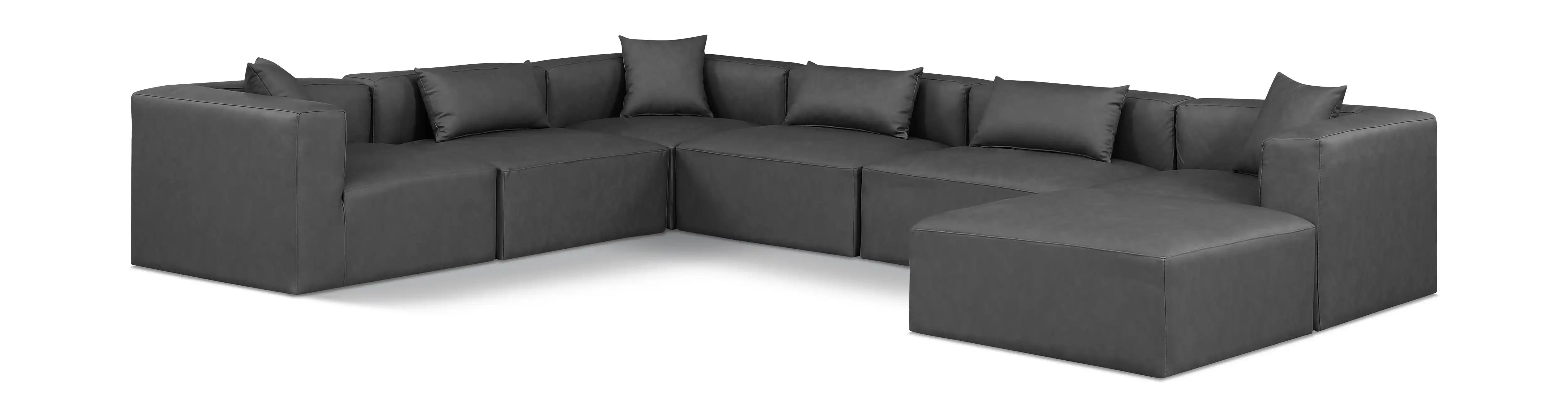 Cube - 7 Piece Modular Sectional - Best Buy Furniture