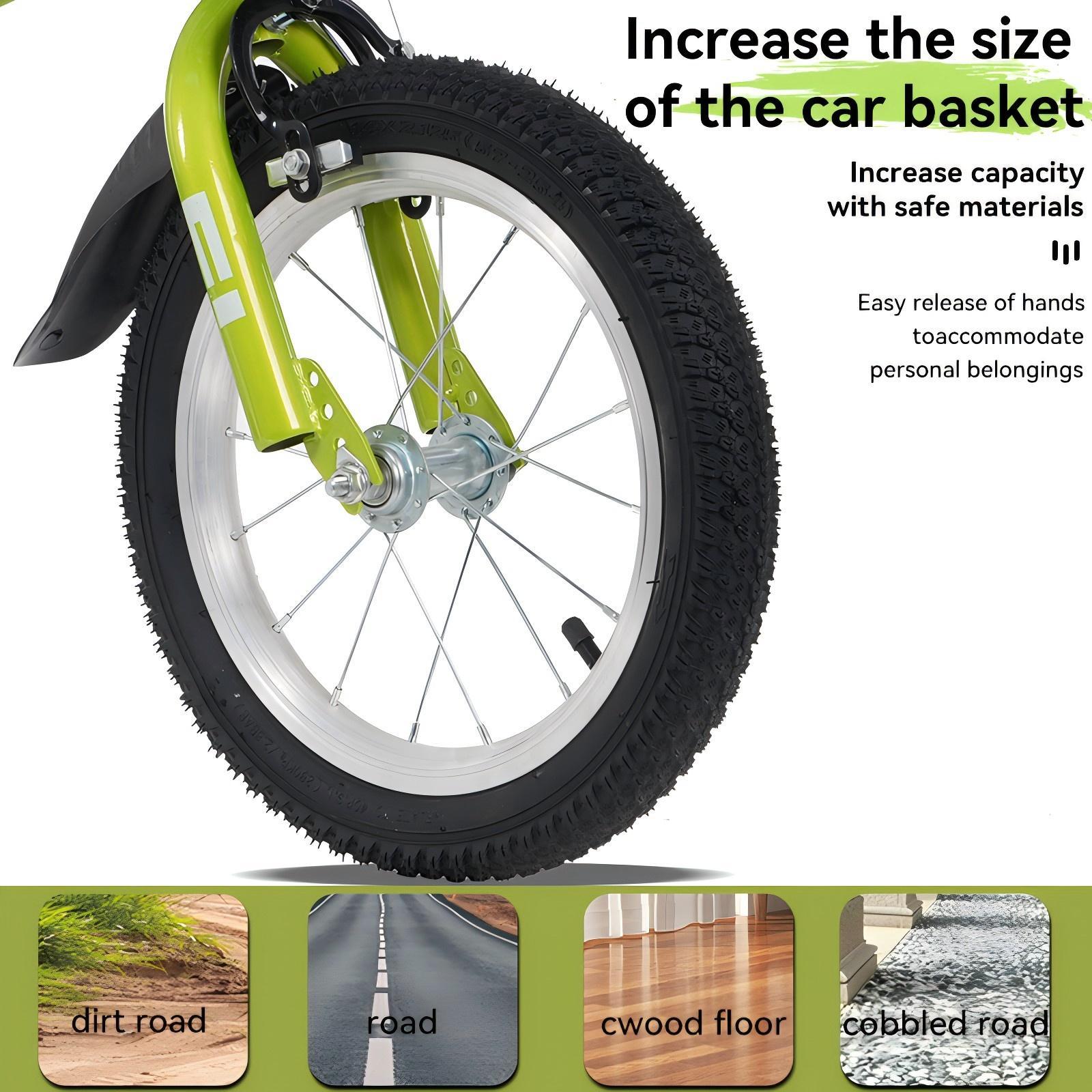 Fkznpj - 16" Sporty Kids Bike With Training Wheels And Stand Adjustable Saddle Suitable For Boys And Girls Aged 4 - 8 Years Tall Height 41 - 46" Available In A Variety Of Colors - Best Buy Furniture